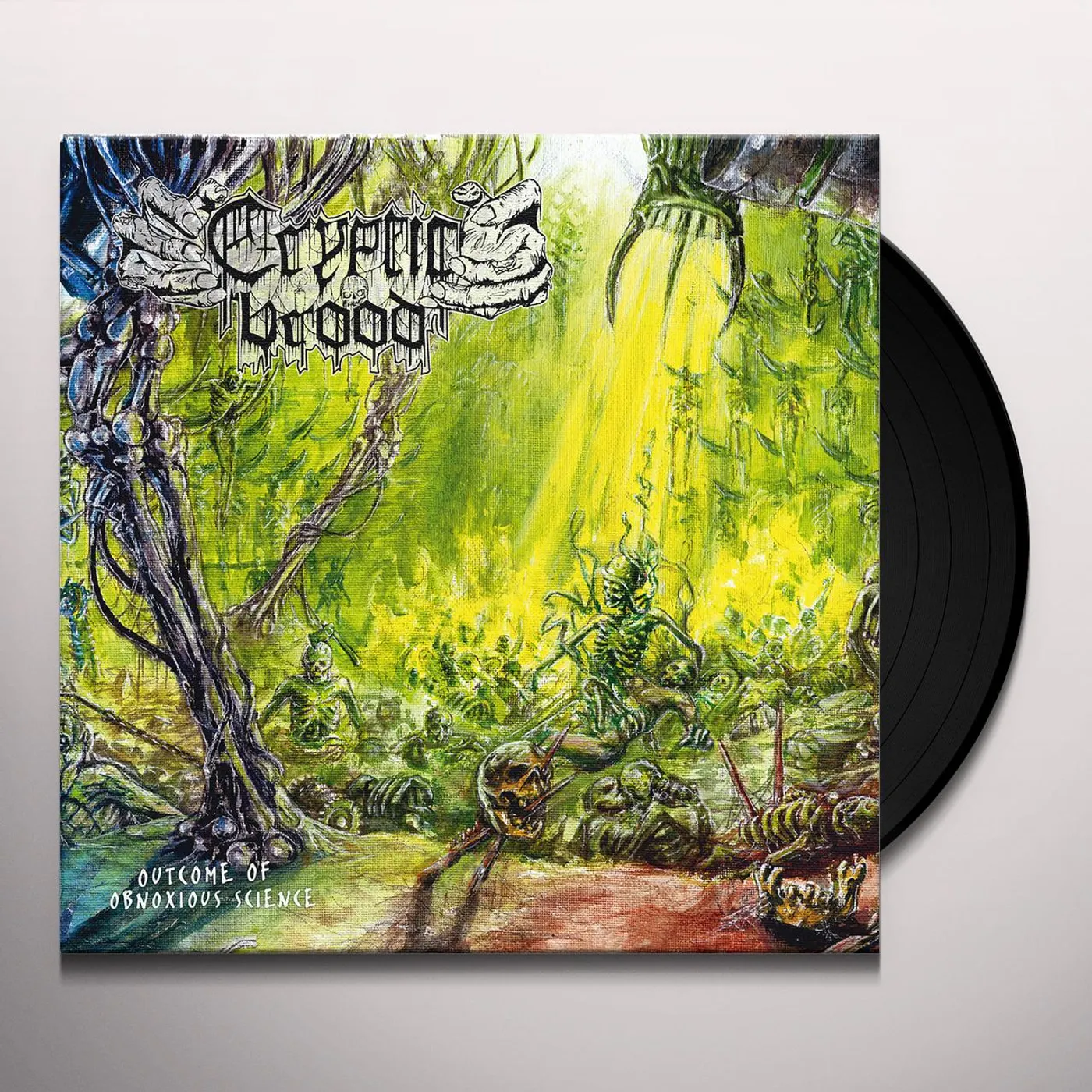 Cryptic Brood OUTCOME OF OBNOXIOUS SCIENCE Vinyl Record