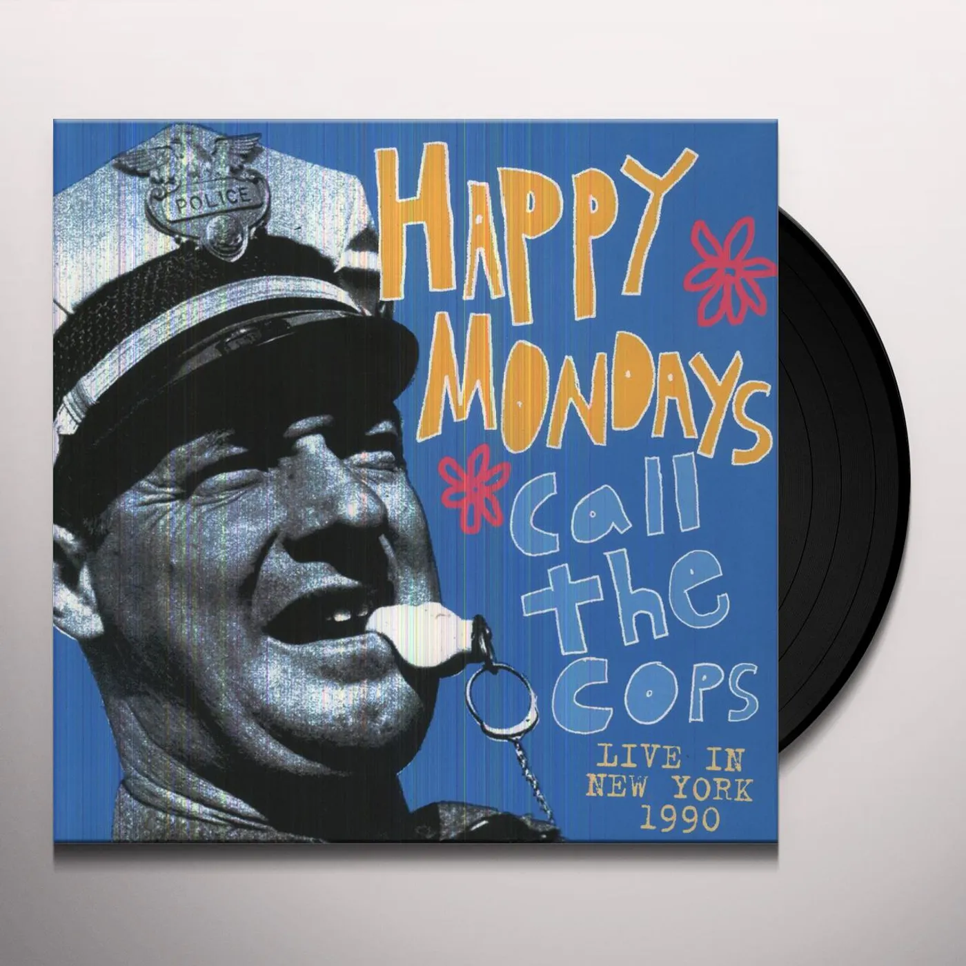 Happy Mondays CALL THE COPS: LIVE IN NEW YORK 1990 Vinyl Record