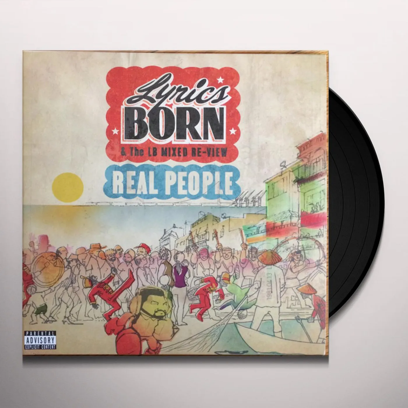 Lyrics Born Real People Vinyl Record