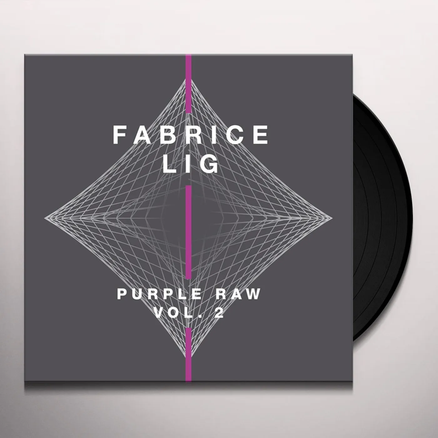 Fabrice Lig PURPLE RAW 2 Vinyl Record