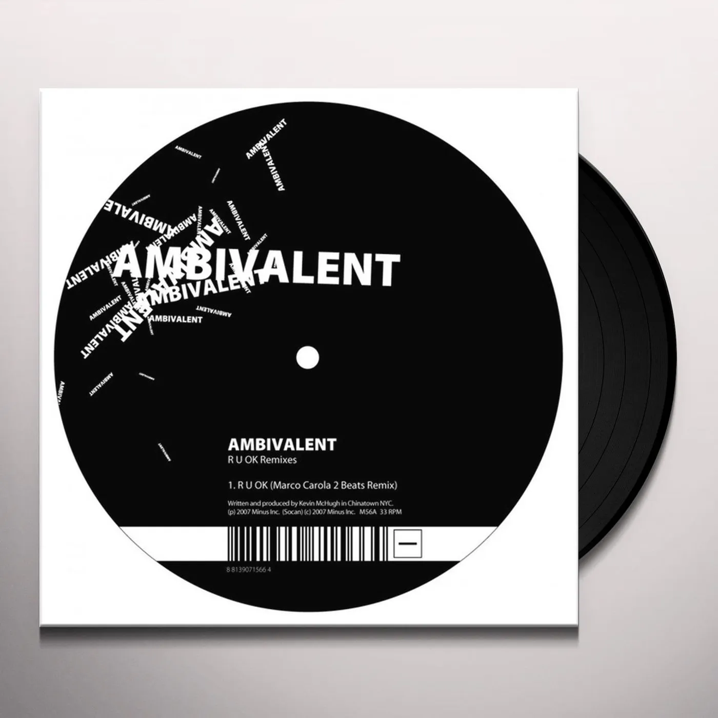Ambivalent R U OK: REMIXES Vinyl Record