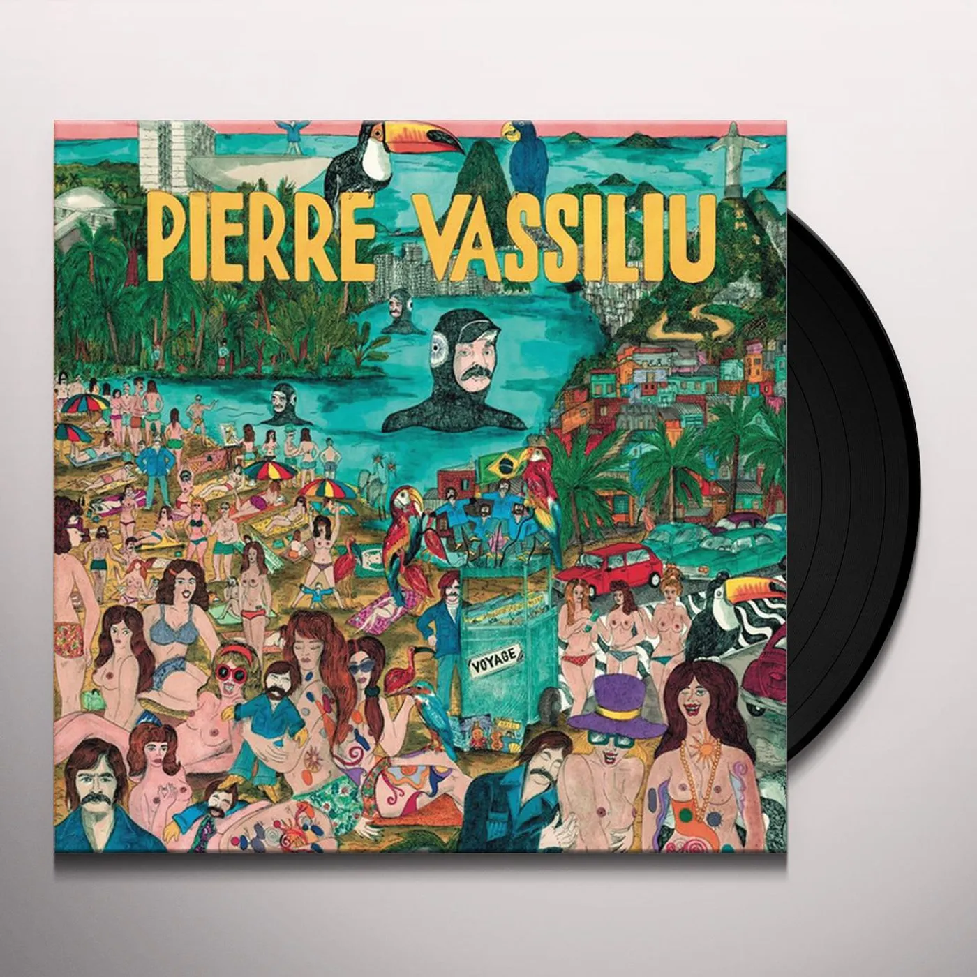 Pierre Vassiliu EN VOYAGES Vinyl Record
