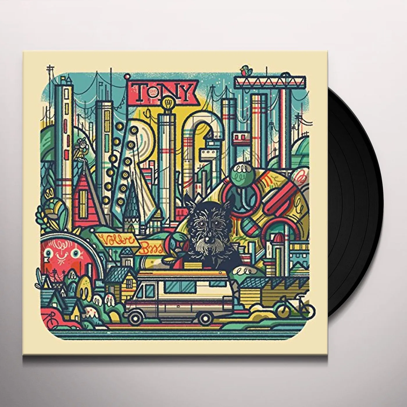 Tony Wright Walnut Dash Vinyl Record