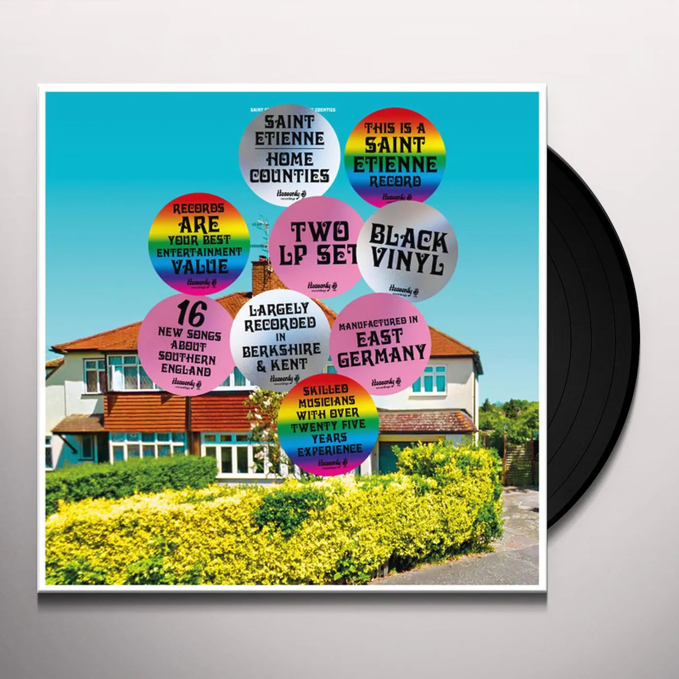 Saint Etienne HOME COUNTIES (2LP) Vinyl Record