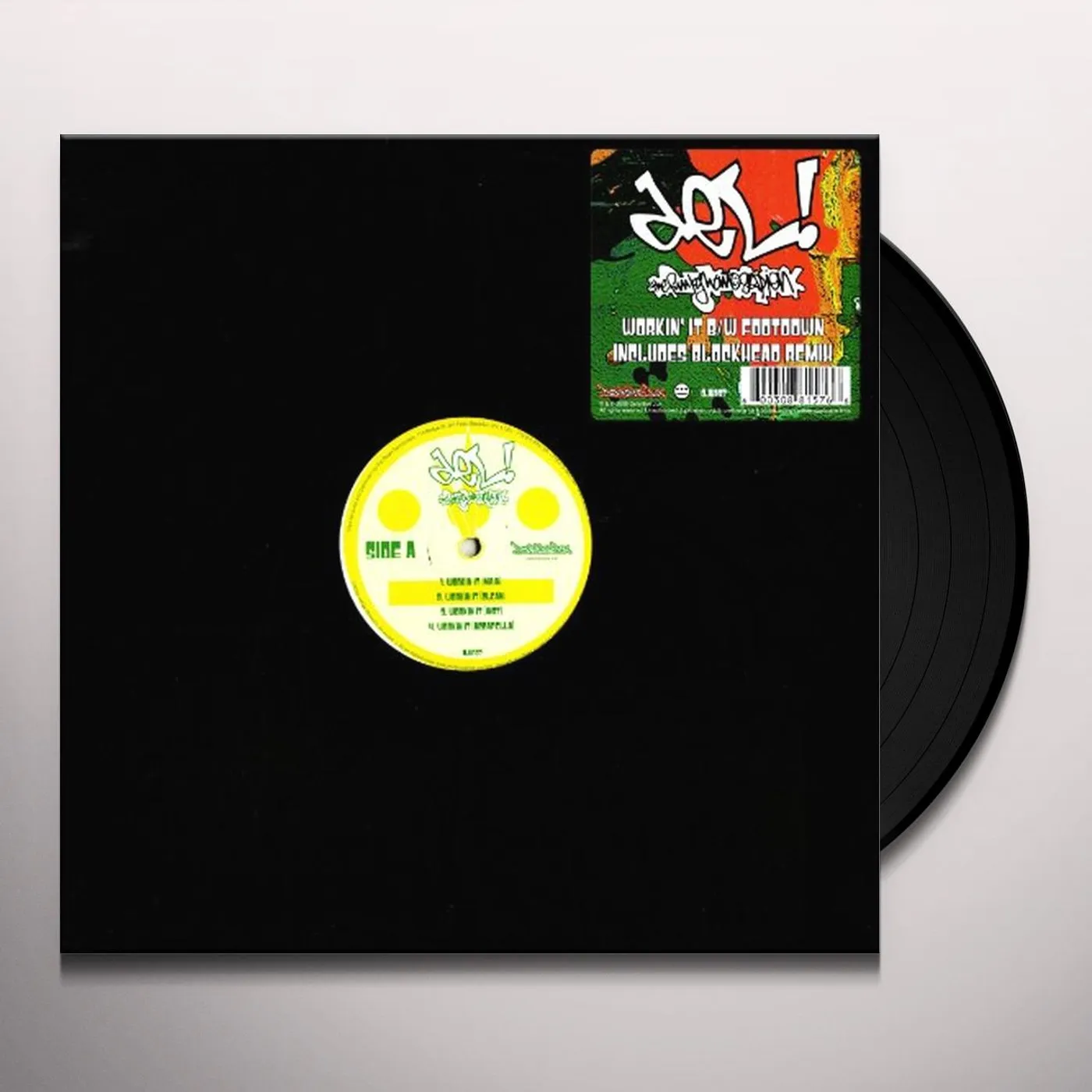 Del The Funky Homosapien WORKIN IT Vinyl Record