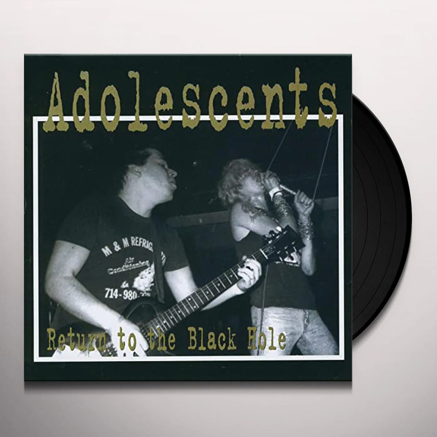 Adolescents Return to the Black Hole Vinyl Record