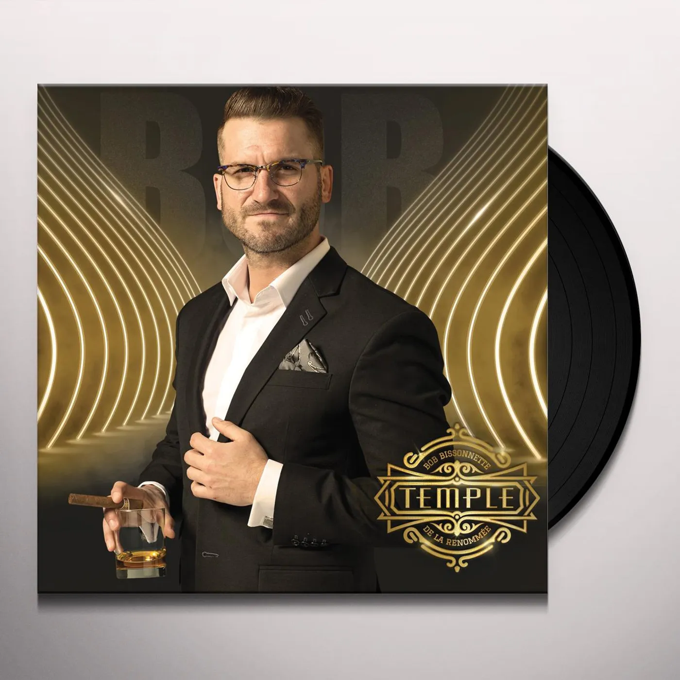 Bob Bissonnette TEMPLE DE LA RENOMEE Vinyl Record