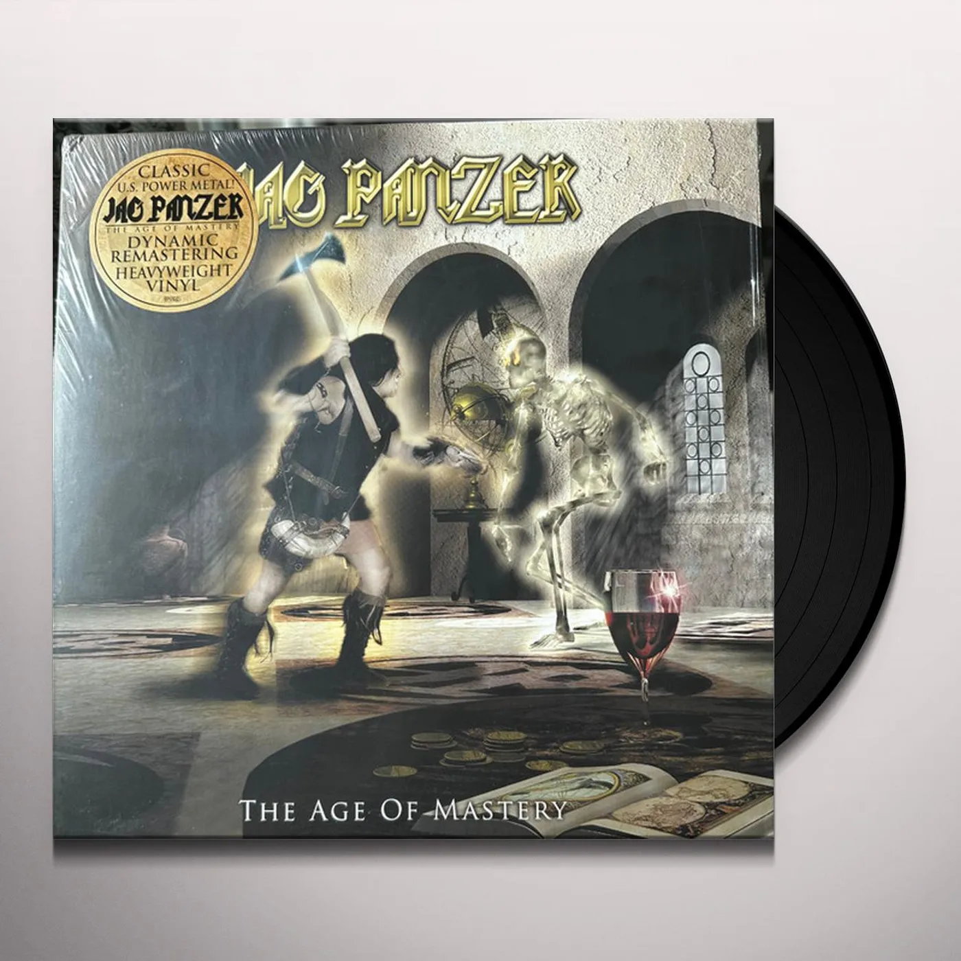 Jag Panzer AGE OF MASTERY - GOLD Vinyl Record