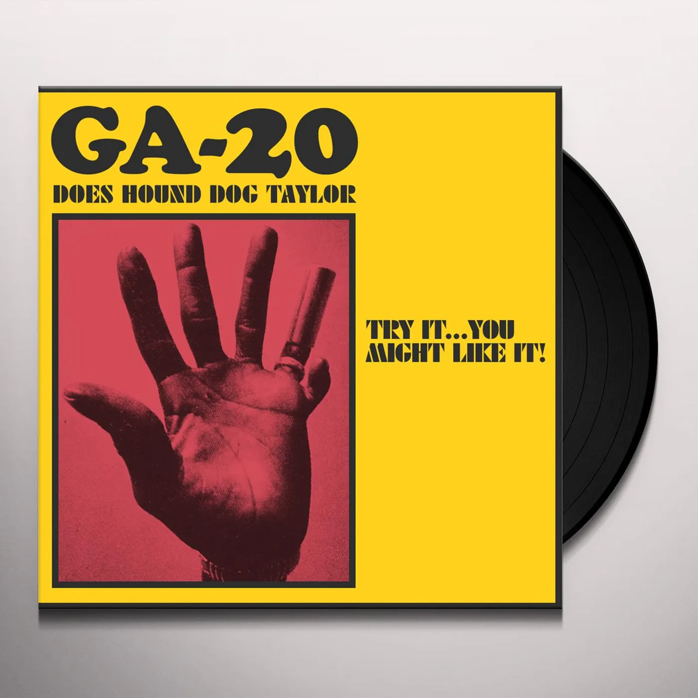 GA-20 DOES HOUND DOG TAYLOR Vinyl Record