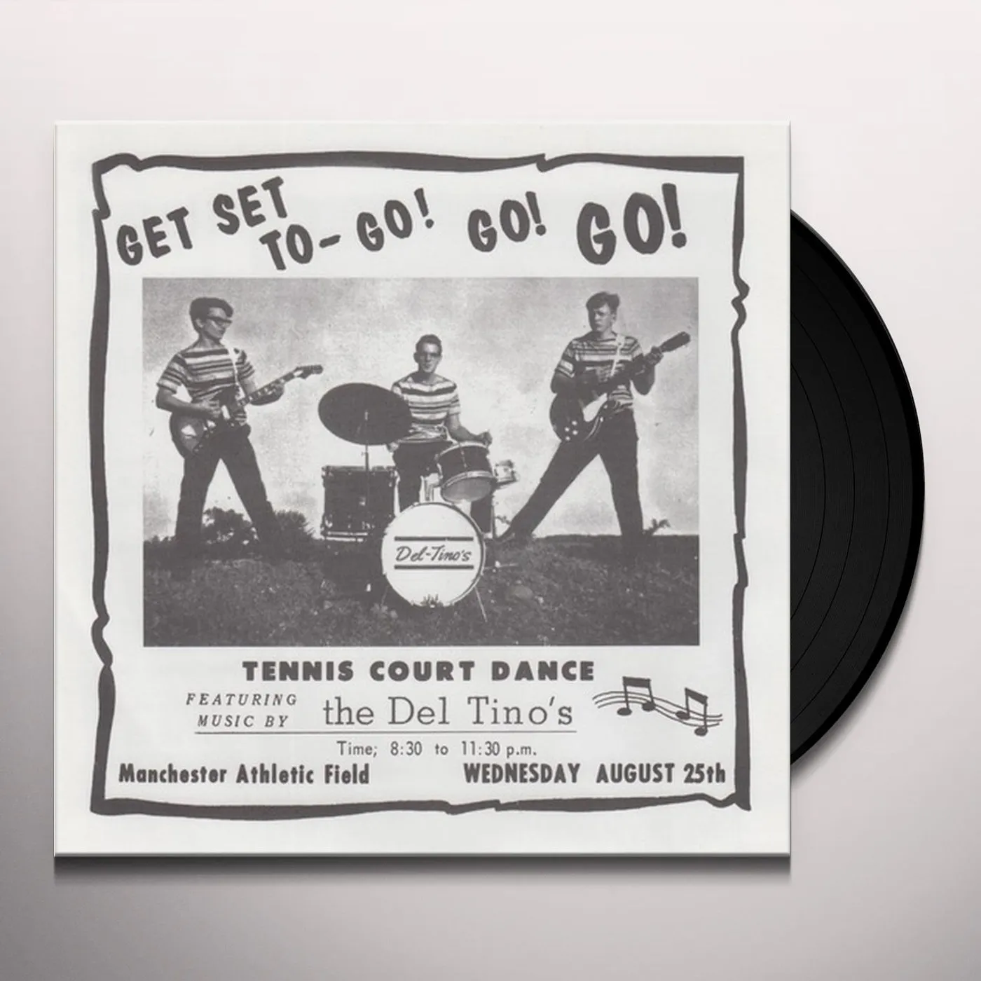 Del-Tinos GO GO GO / RAMROD Vinyl Record