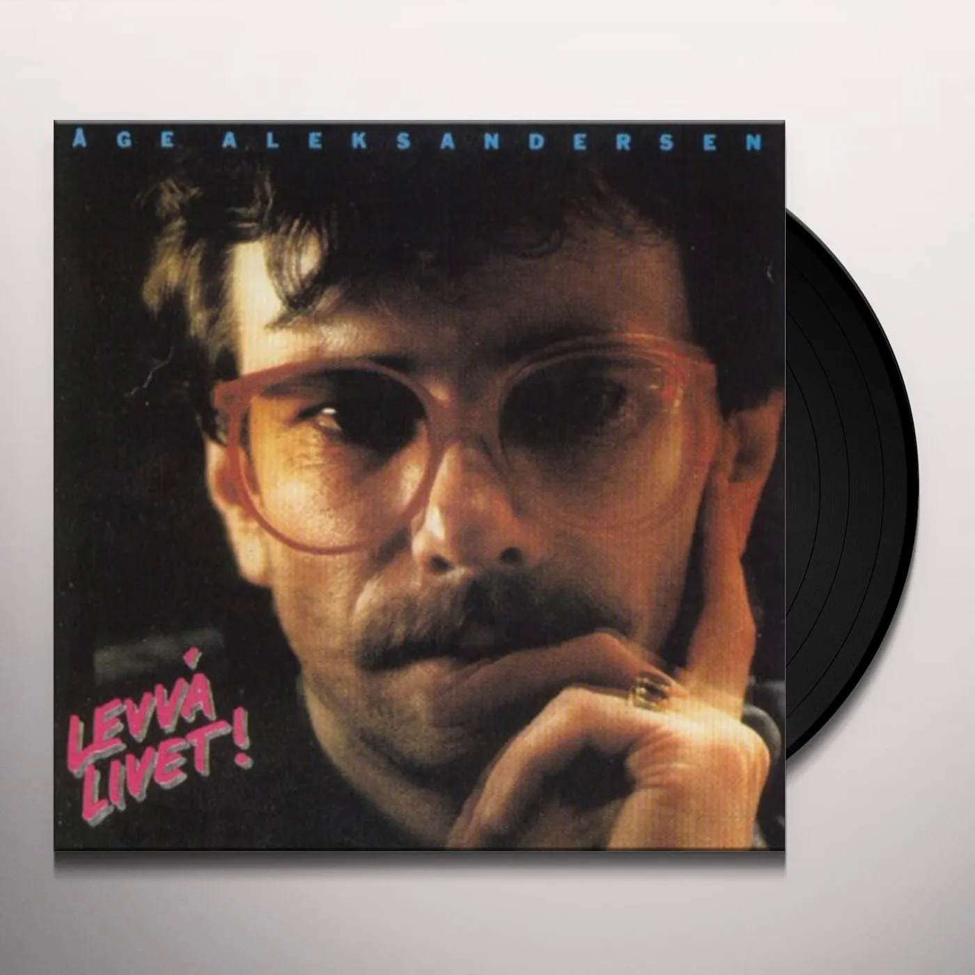 Åge Aleksandersen LEVVA LIVET Vinyl Record