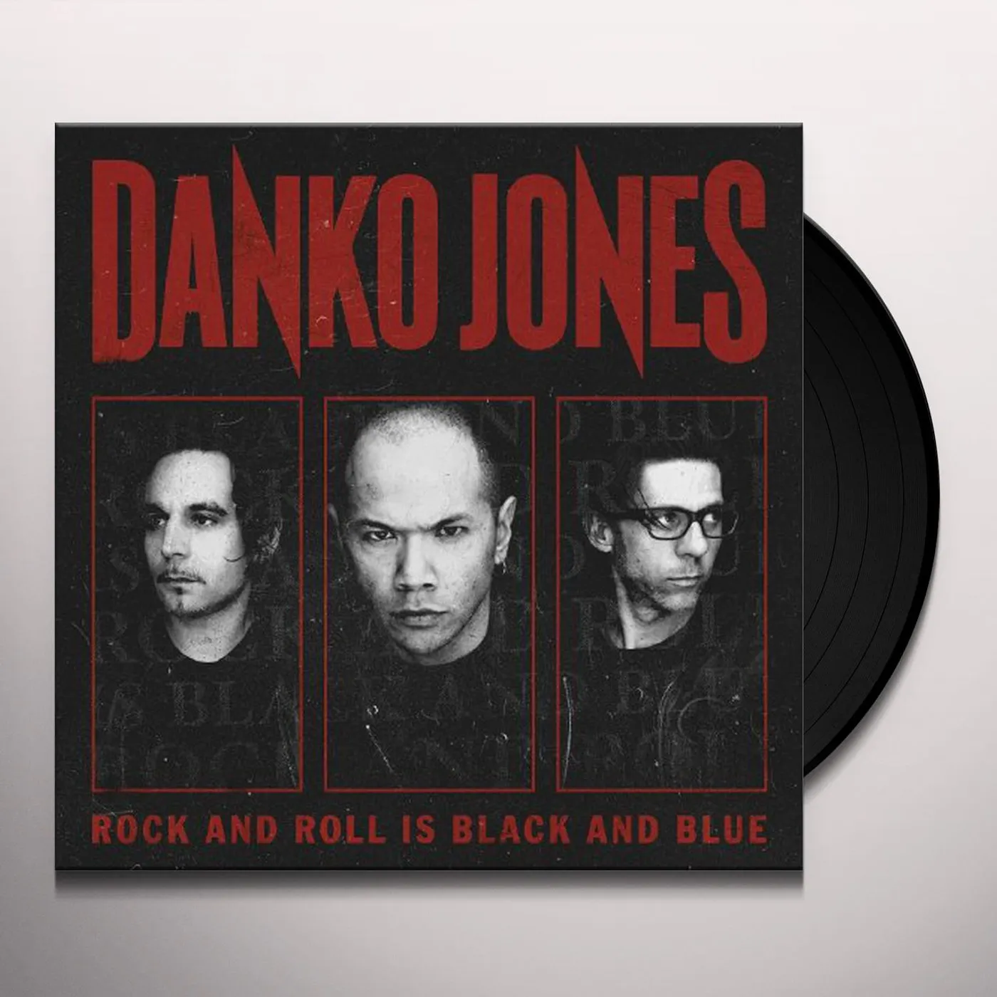 Danko Jones Rock and Roll is Black and Blue Vinyl Record