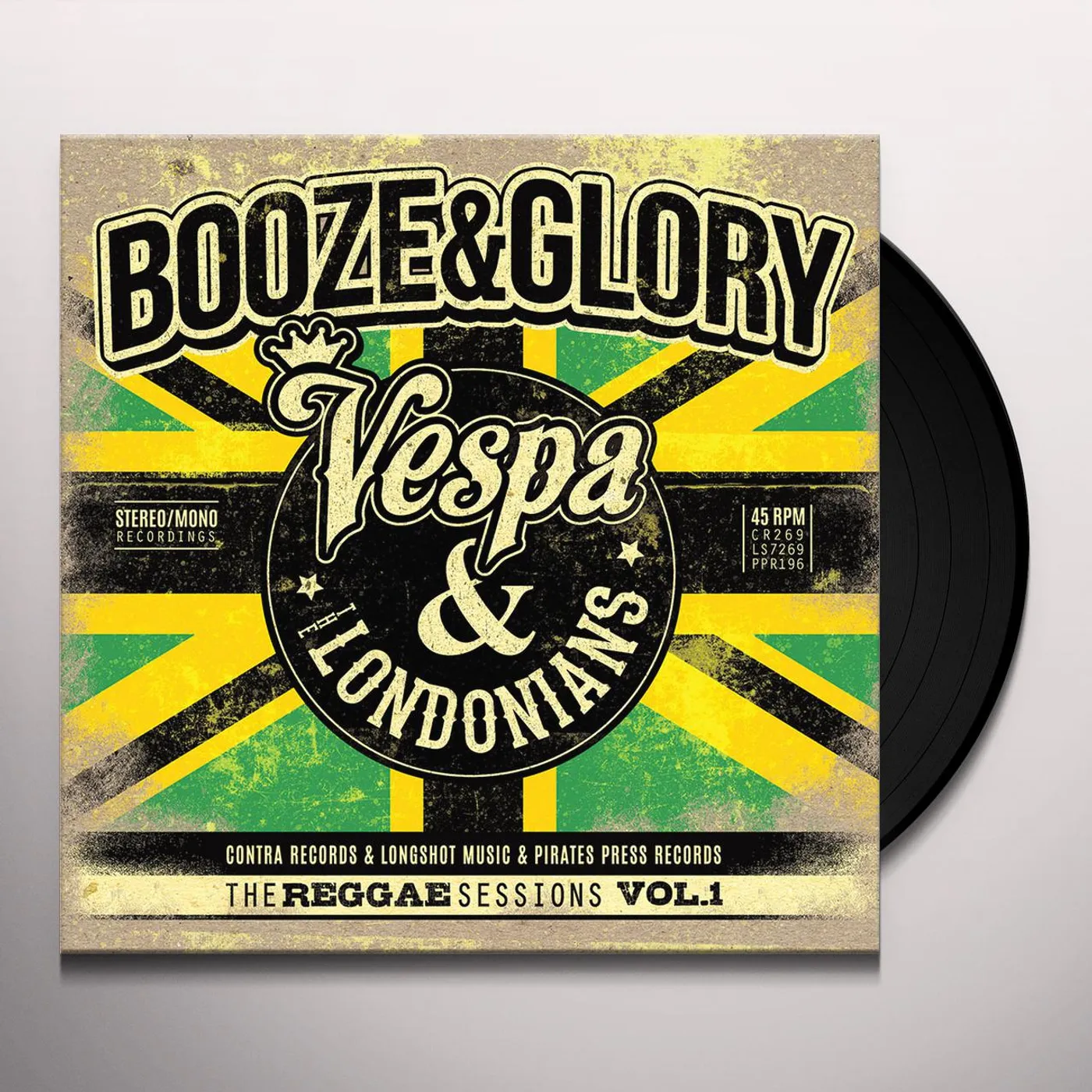 Booze & Glory REGGAE SESSIONS VOL. 1 Vinyl Record