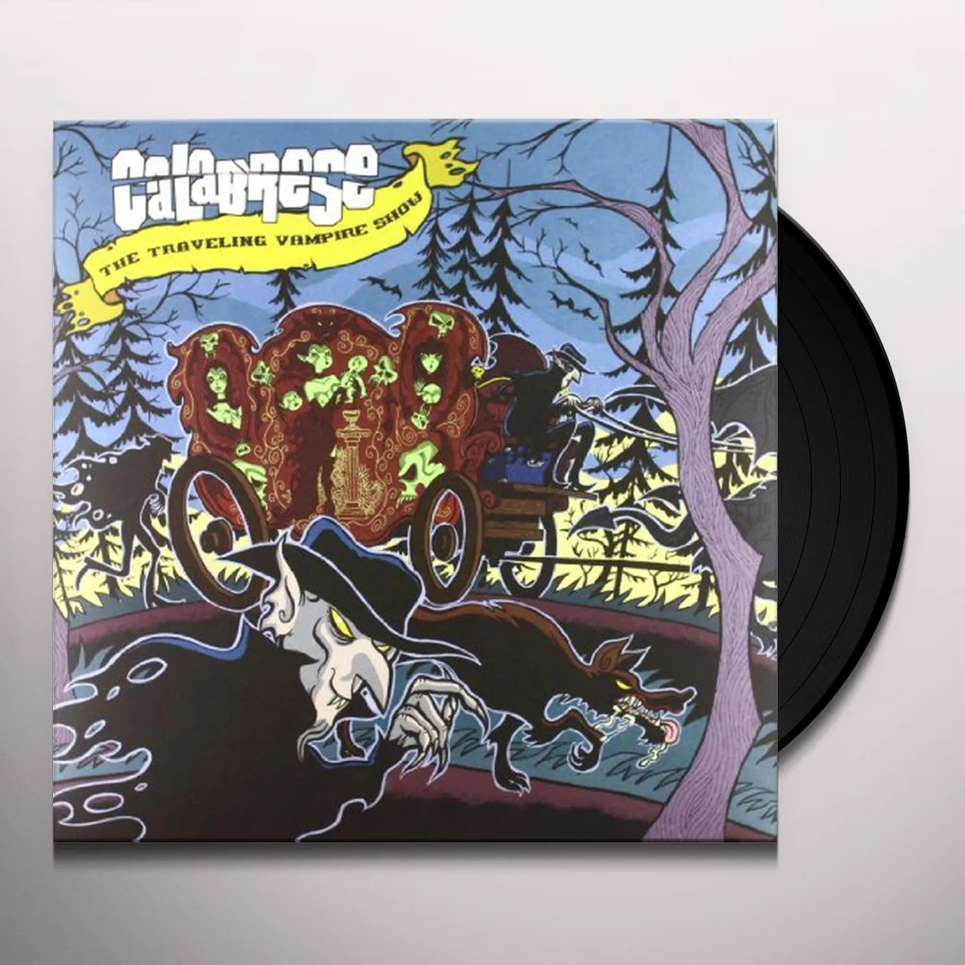 Calabrese TRAVELING VAMPIRE SHOW Vinyl Record