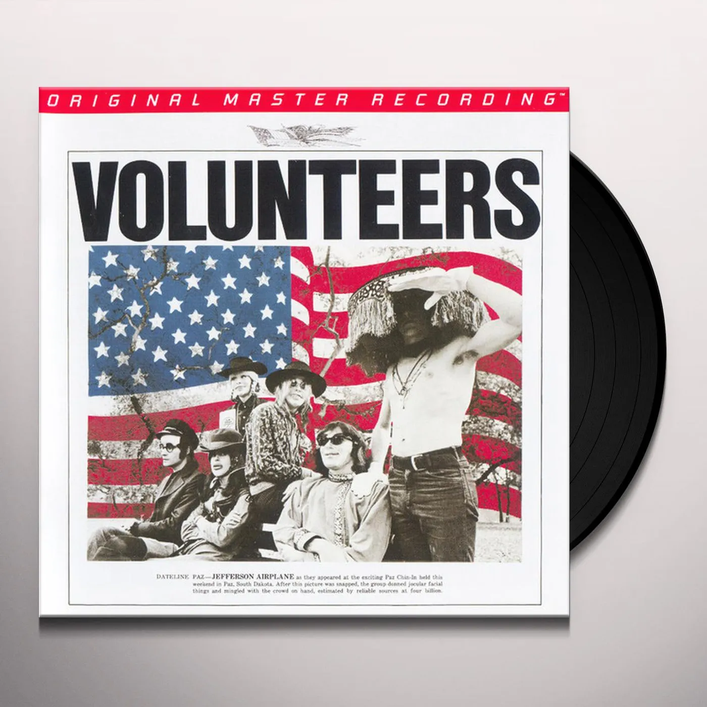 Jefferson Airplane Volunteers Vinyl Record