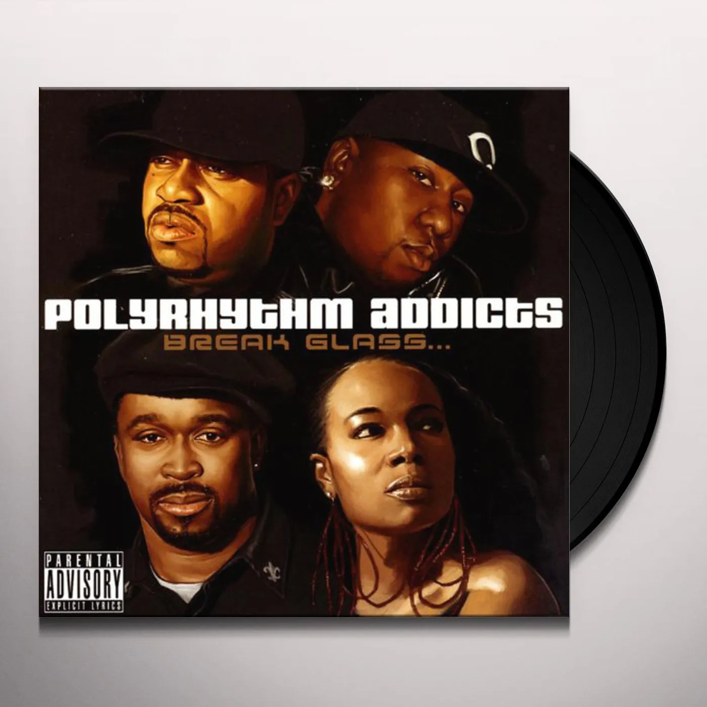 Polyrhythm Addicts BREAK GLASS Vinyl Record