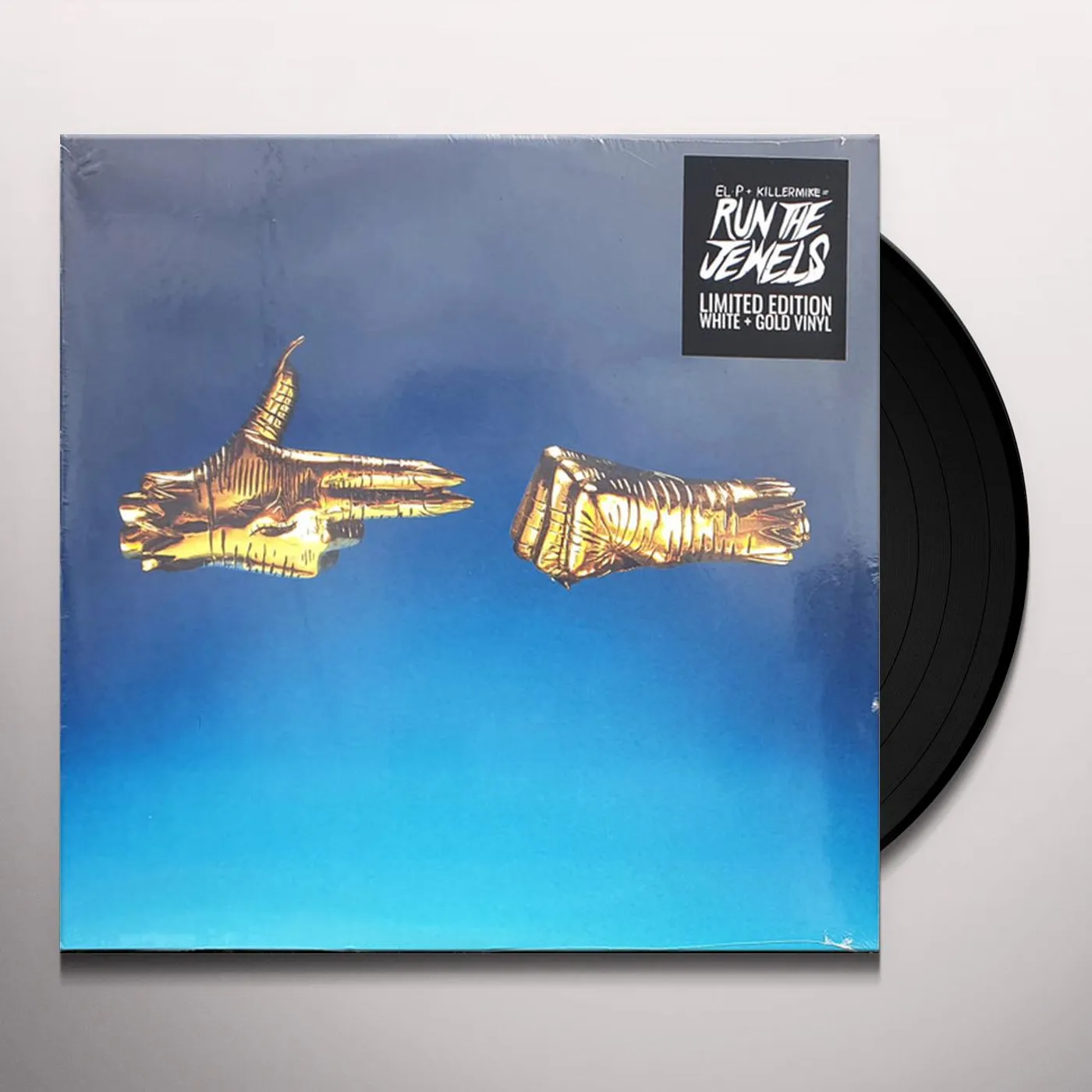 RUN THE JEWELS 3 (WHITE & GOLD VINYL) Vinyl Record