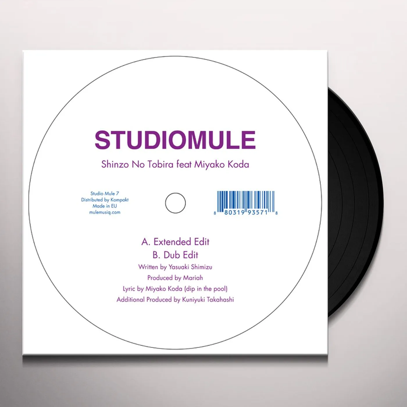 STUDIO MULE SHINZO NO TOBIRA FEAT MIYAKO KODA Vinyl Record
