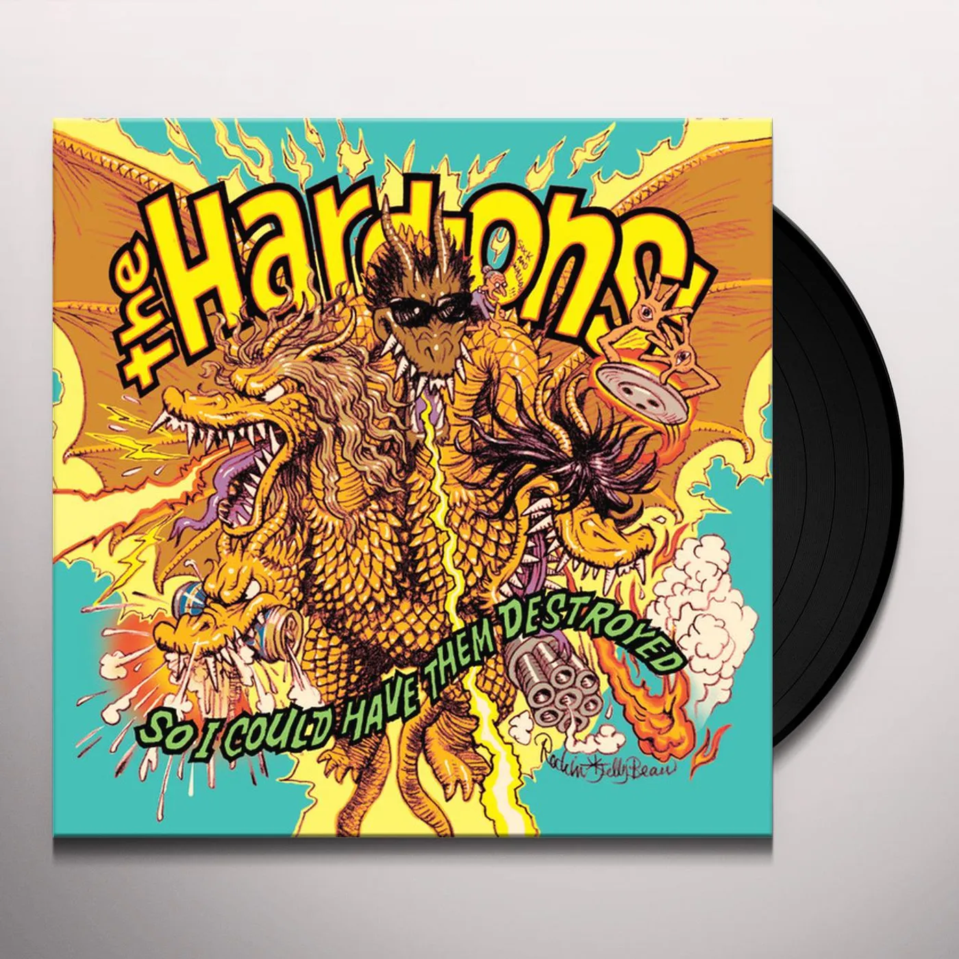 Hard-Ons So I Could Have Them Destroyed Vinyl Record