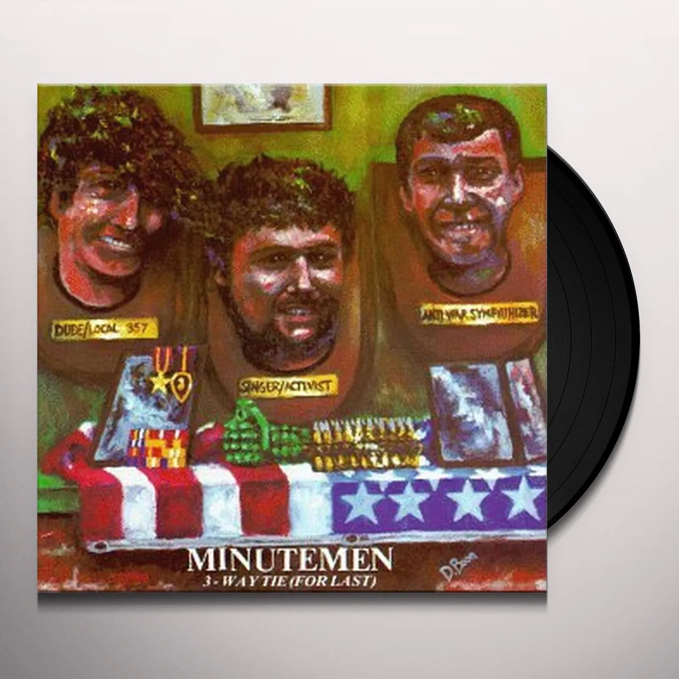 Minutemen 3 WAY TIE FOR LAST Vinyl Record