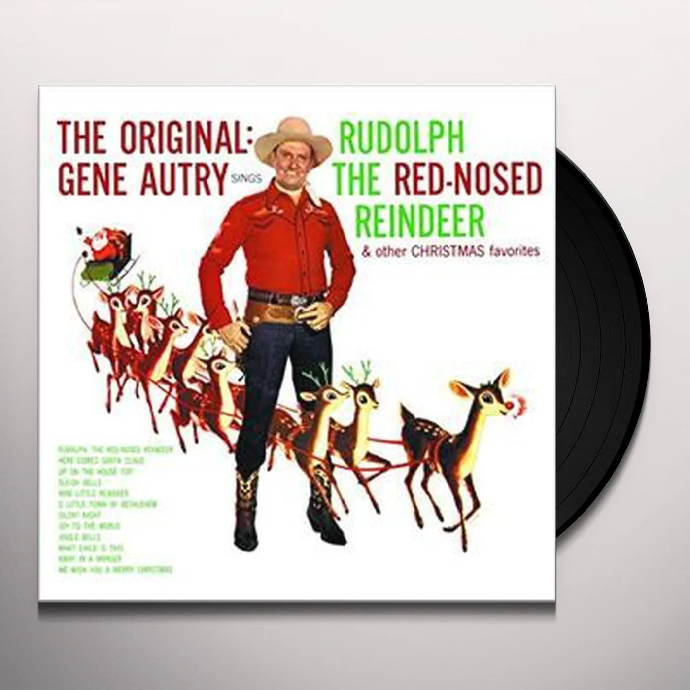 Gene Autry Rudolph the Red-Nosed Reindeer Vinyl Record