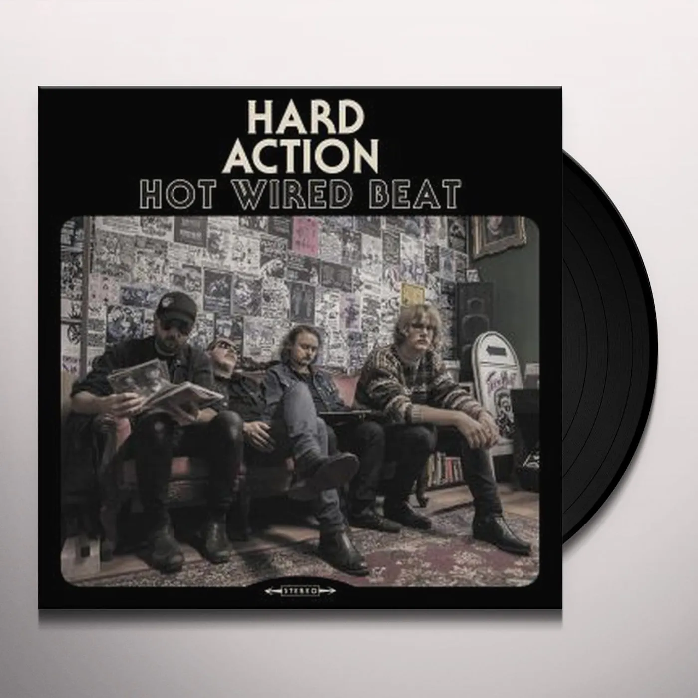 Hard Action Hot Wired Beat Vinyl Record