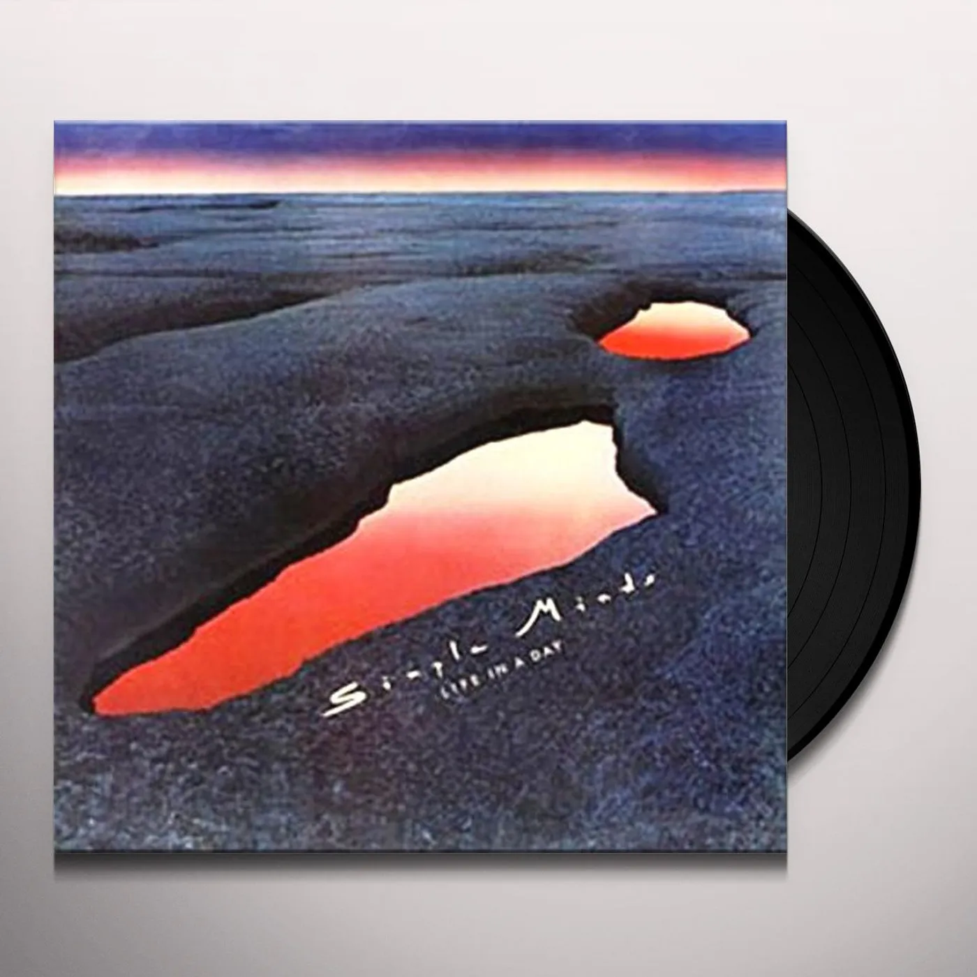 Simple Minds LIFE IN A DAY (1ST LP-1979) Vinyl Record