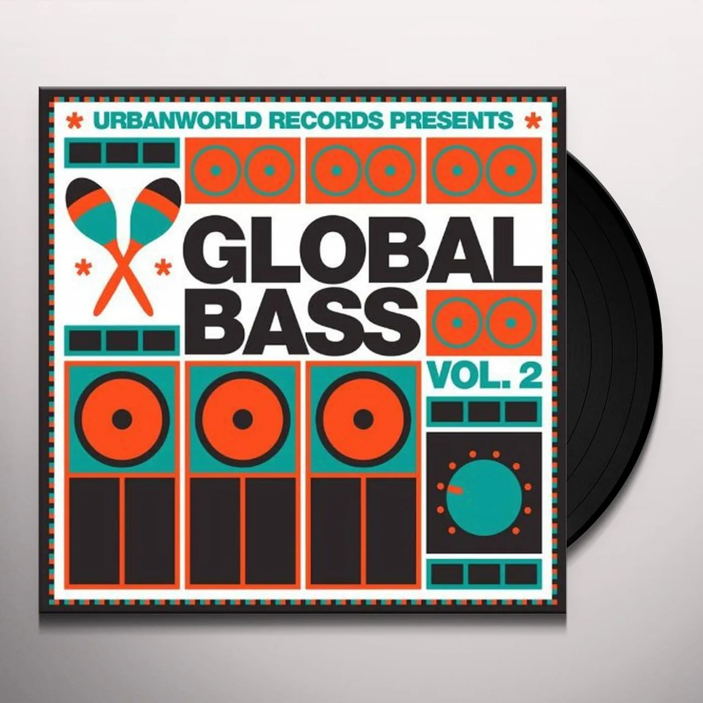 VOL. 2-GLOBAL BASS / VARIOUS Vinyl Record - UK Release