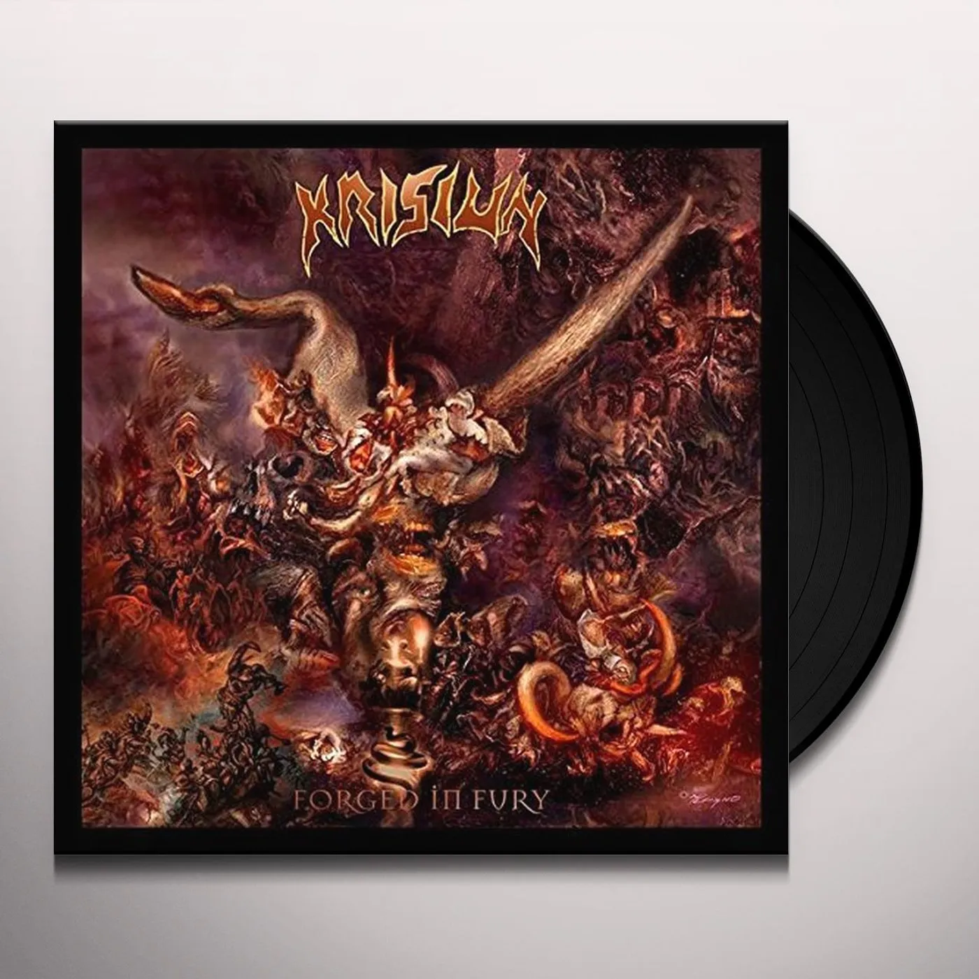 Krisiun Forged in Fury Vinyl Record