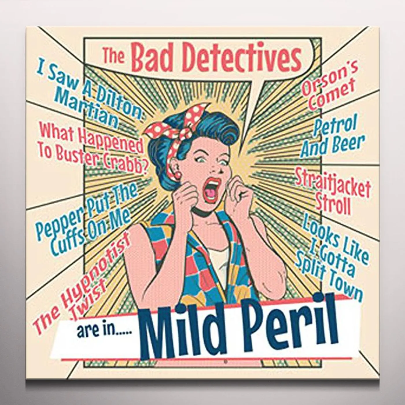 Bad Detectives ARE IN MILD PERIL! (COLORED VINYL) Vinyl Record
