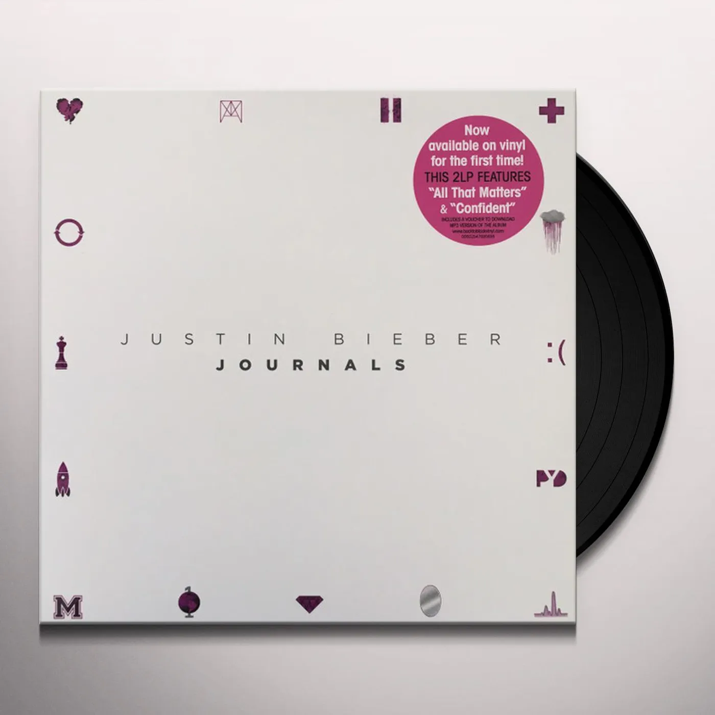 Justin Bieber Journals Vinyl Record
