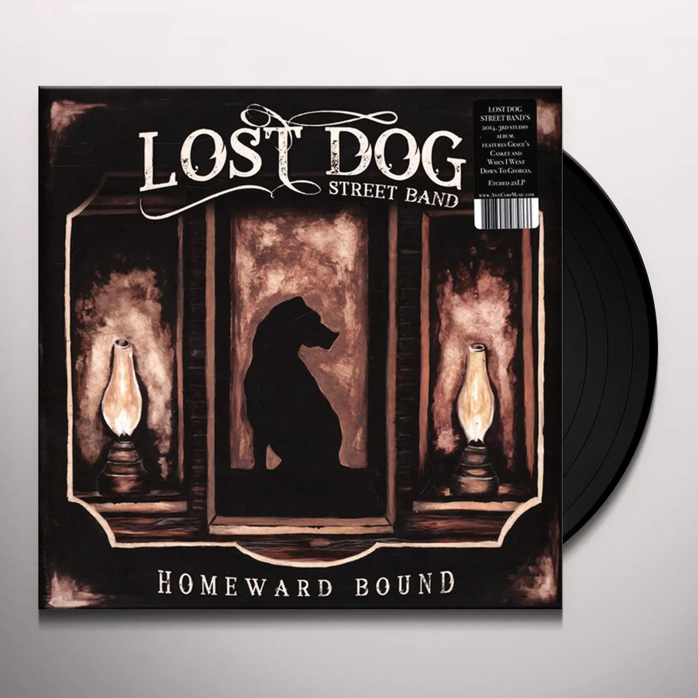 Lost Dog Street Band Homeward Bound Vinyl Record