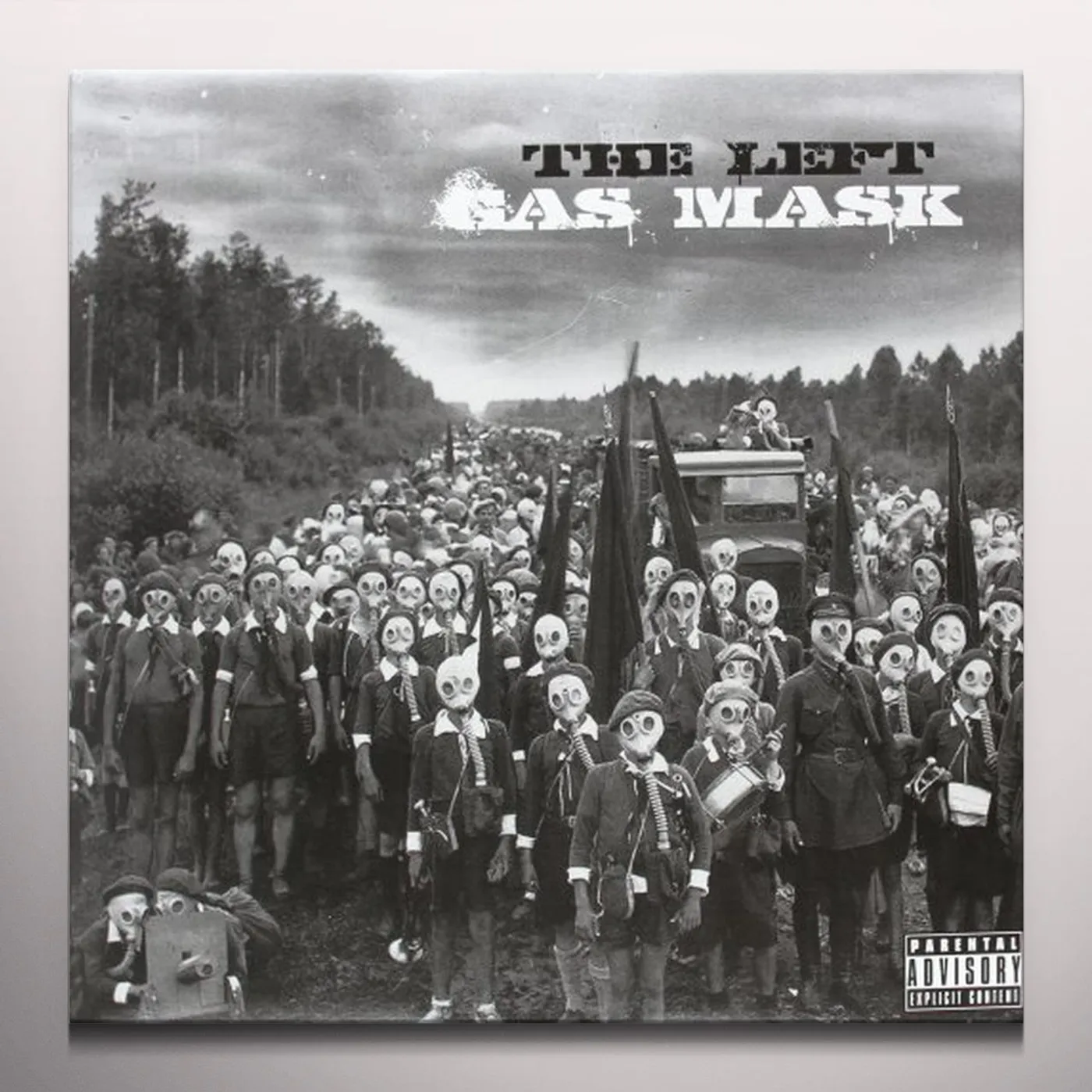 Left GAS MASK Vinyl Record
