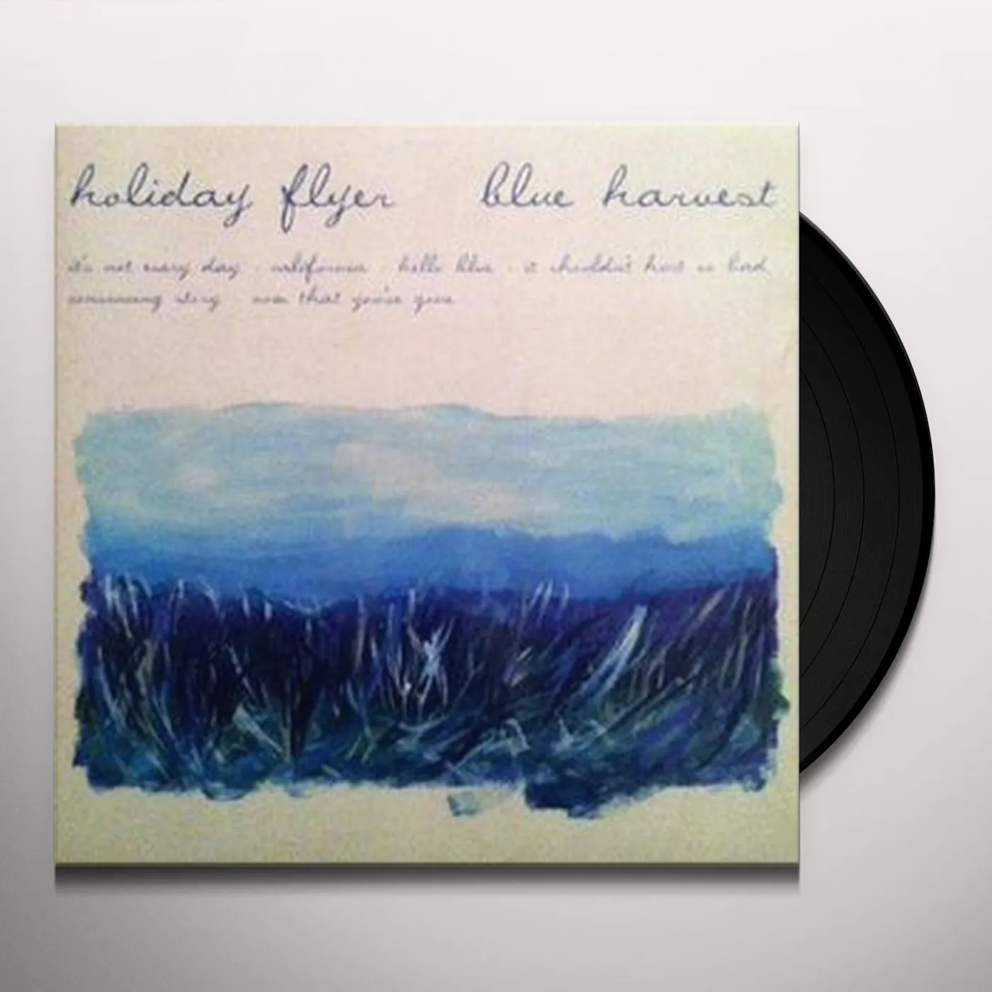 Holiday Flyer Blue Harvest Vinyl Record