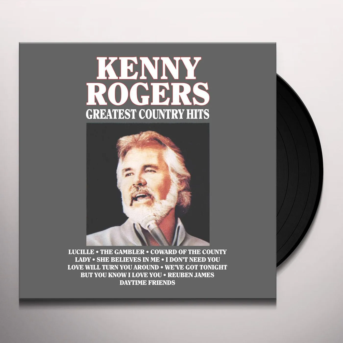 Kenny Rogers Greatest Hits Vinyl Record