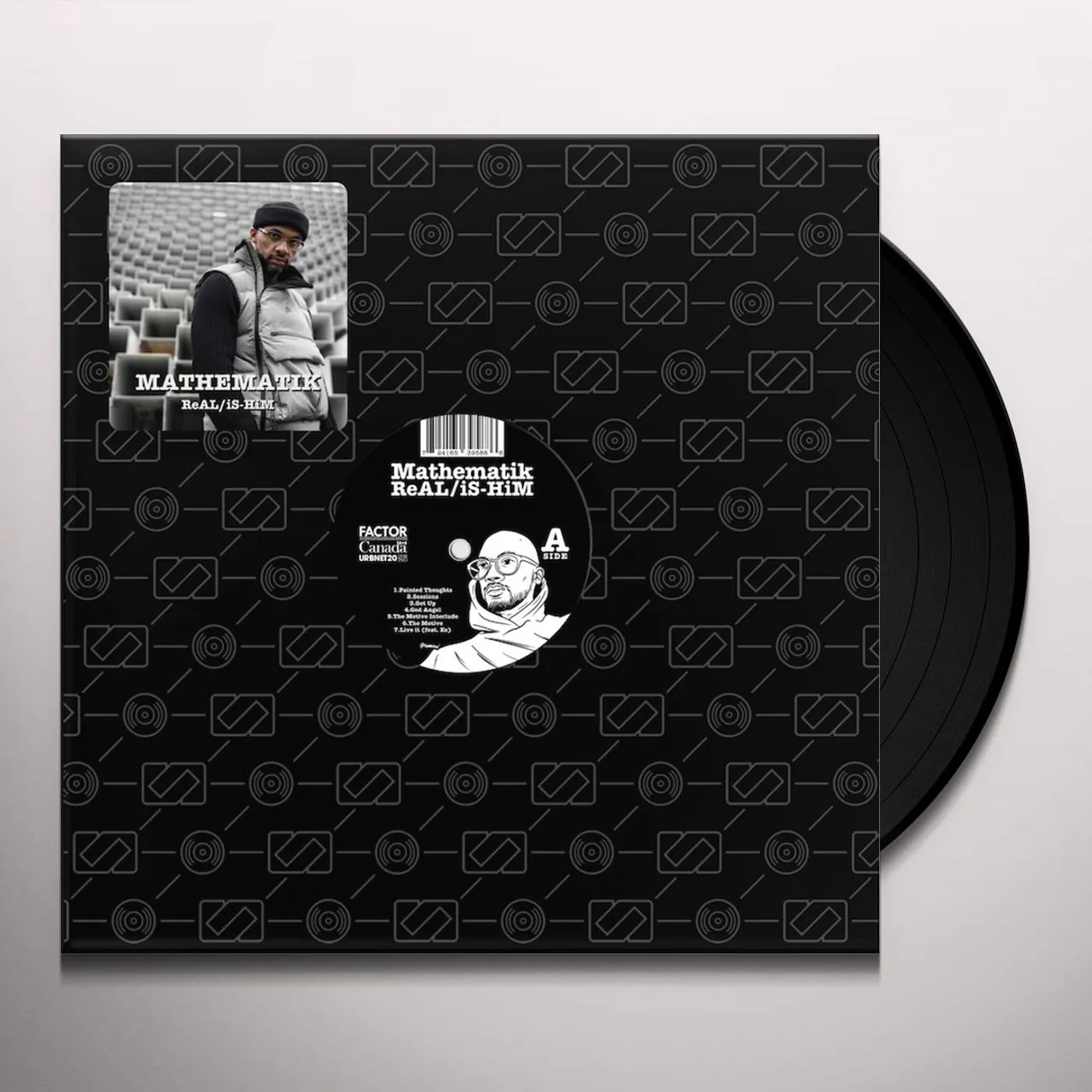 Mathematik REAL/IS-HIM (BLUE VINYL) Vinyl Record