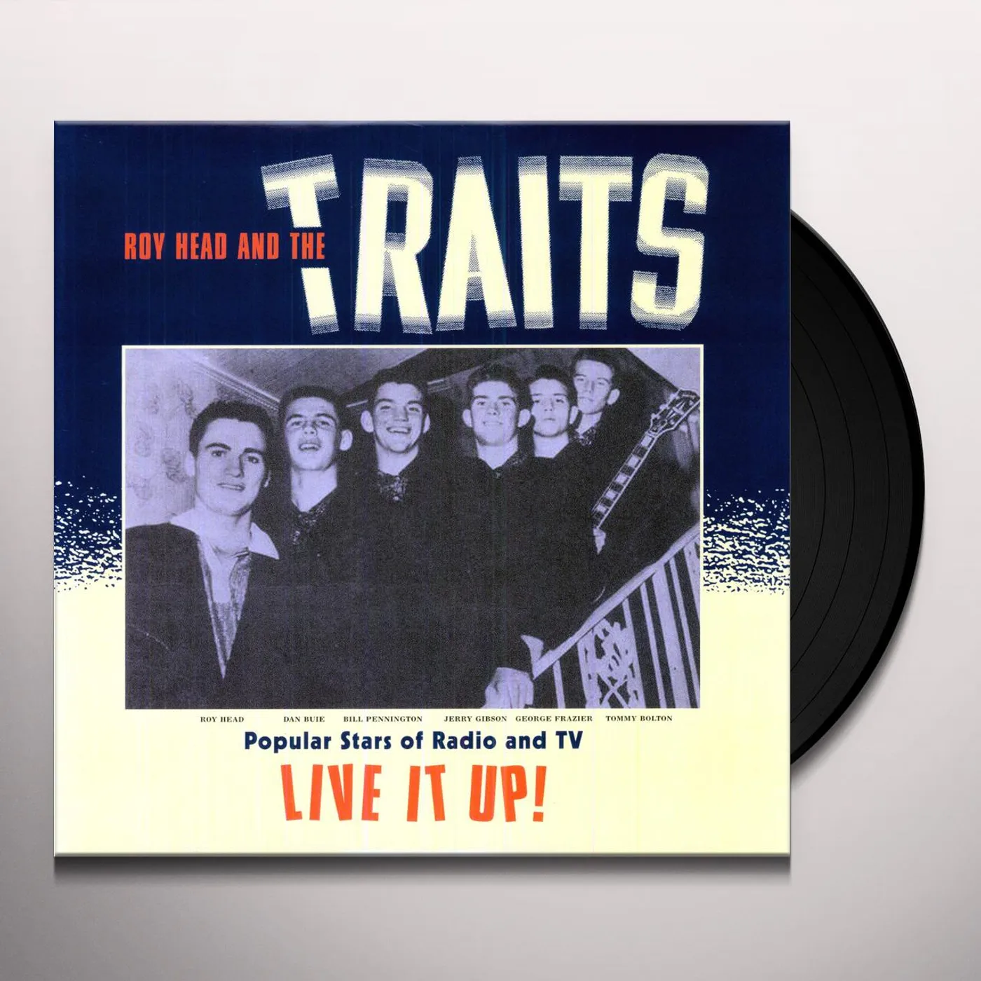 Roy Head LIVE IT UP Vinyl Record