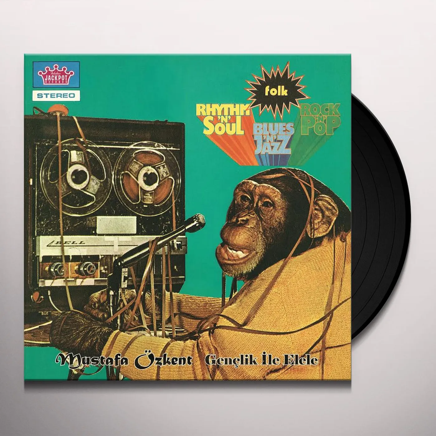 Mustafa Özkent GENCLIK ILE ELELE Vinyl Record