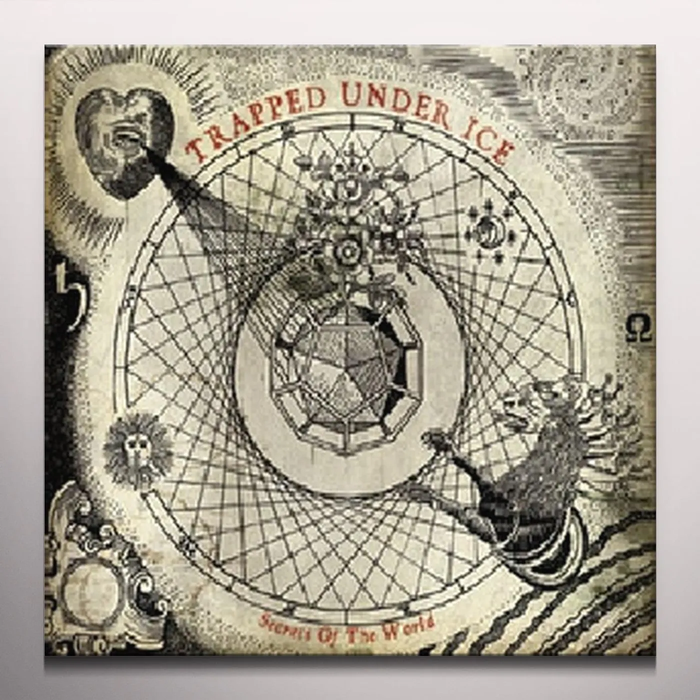 Trapped Under Ice SECRETS OF THE WORLD - Limited Edition Colored Vinyl Record