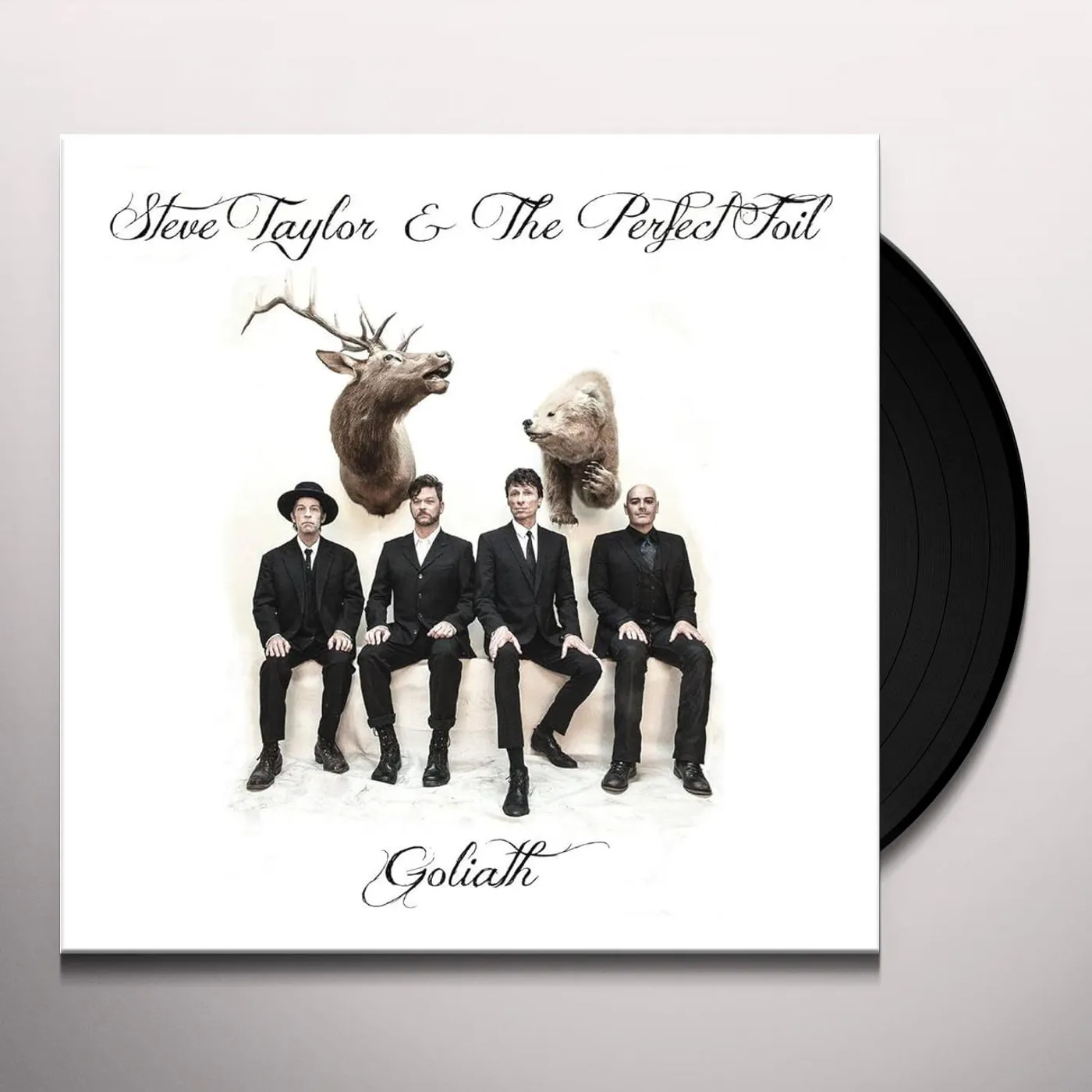 Steve Taylor & The Perfect Foil GOLIATH Vinyl Record