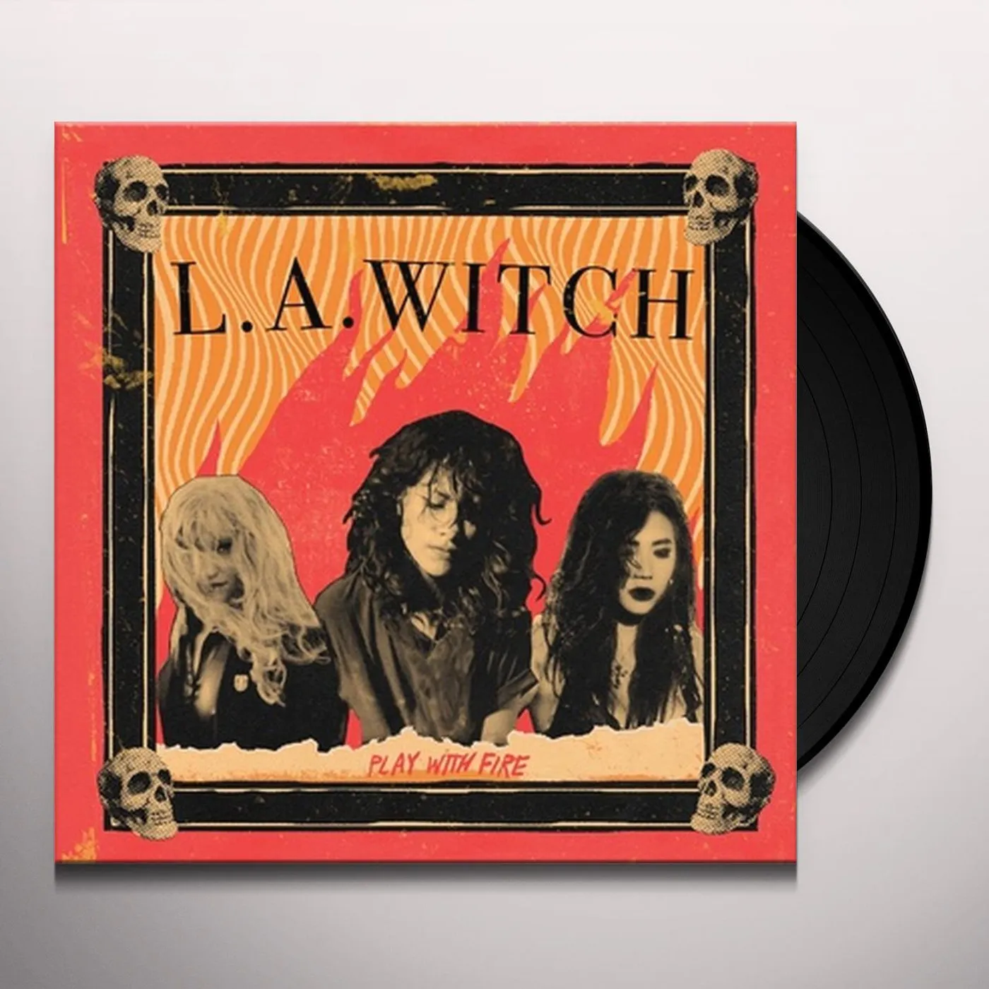 L.A. WITCH PLAY WITH FIRE (180G) Vinyl Record