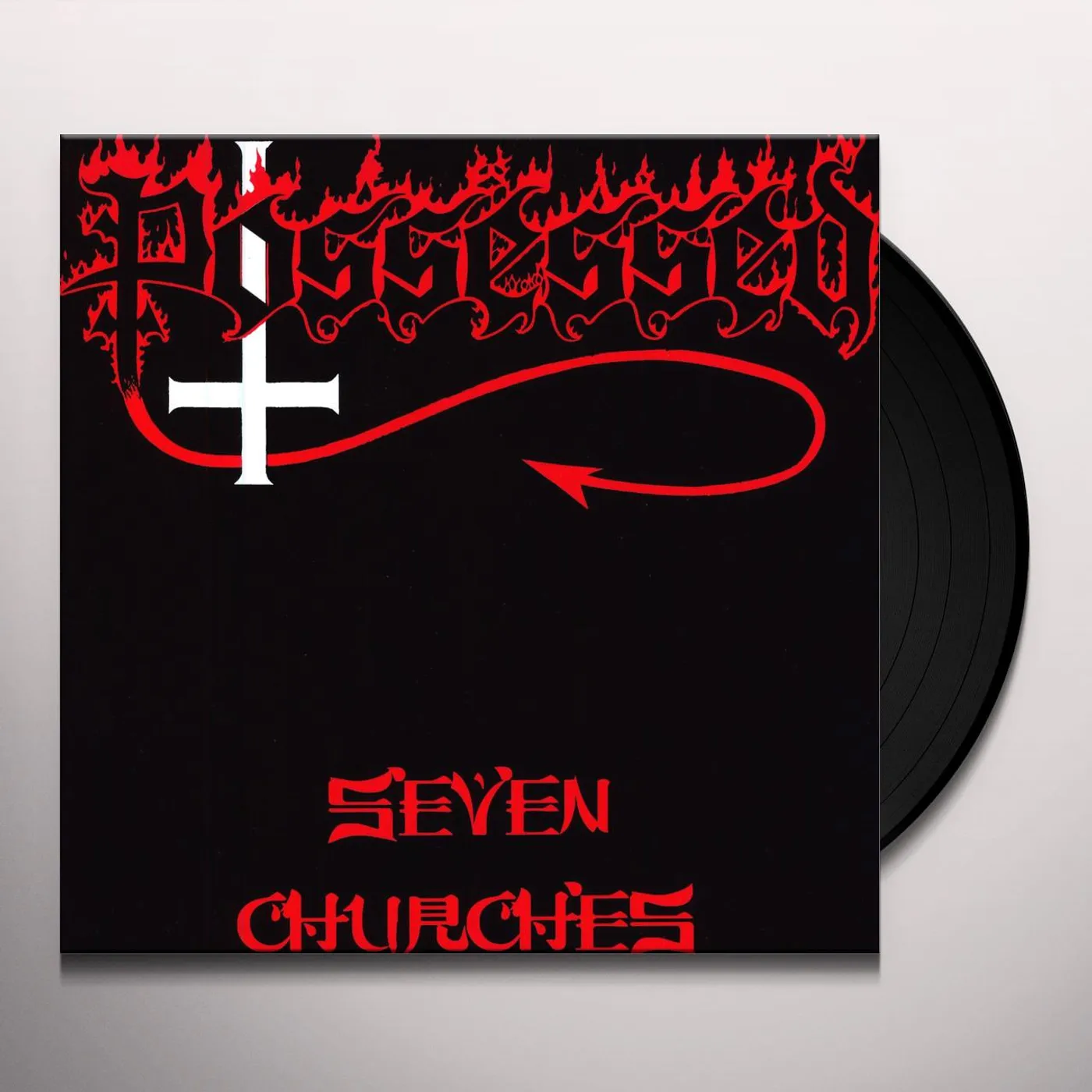 Possessed Seven Churches Vinyl Record
