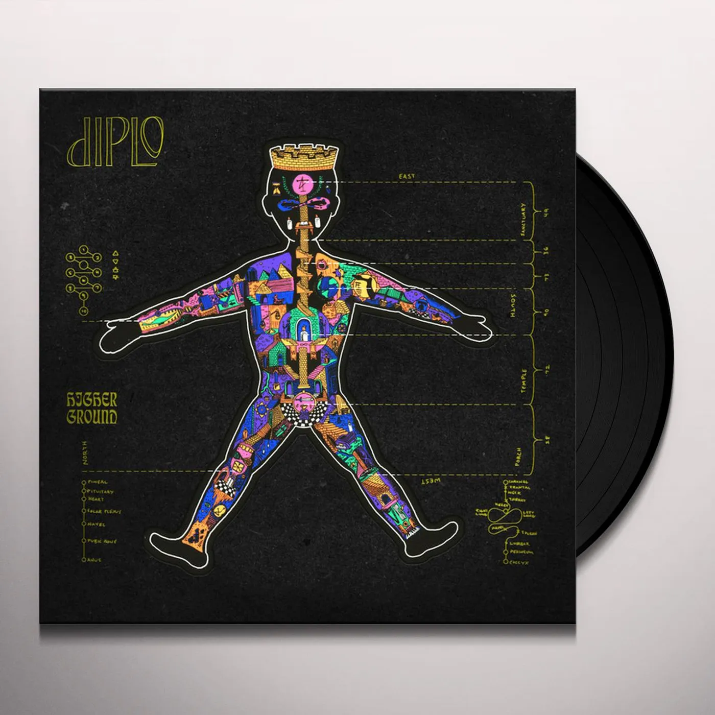 Diplo Higher Ground Vinyl Record
