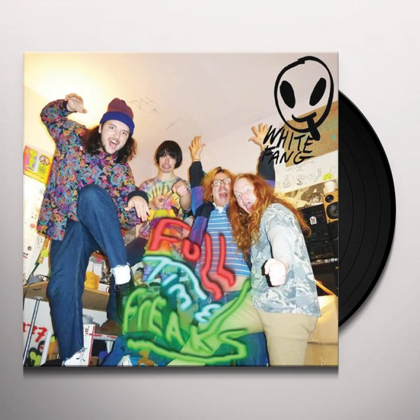 White Fang Full Time Freaks Vinyl Record