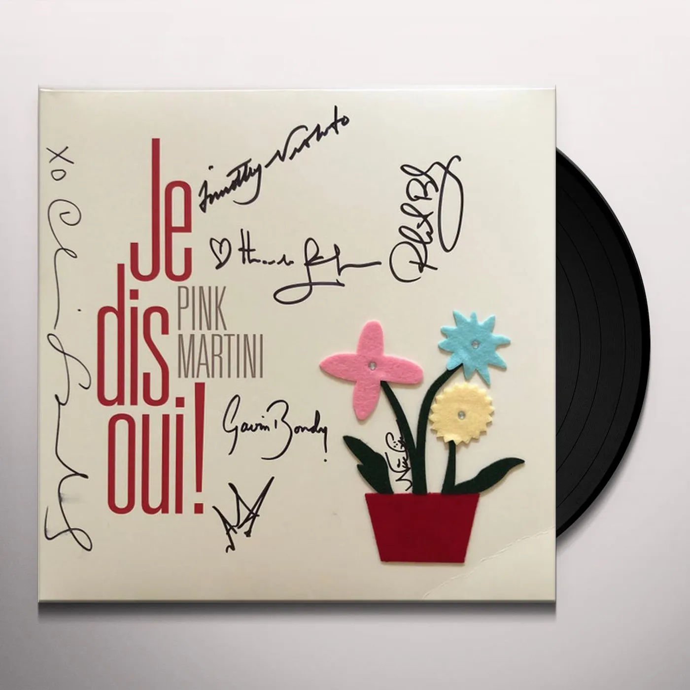 Pink Martini JE DIS OUI Vinyl Record