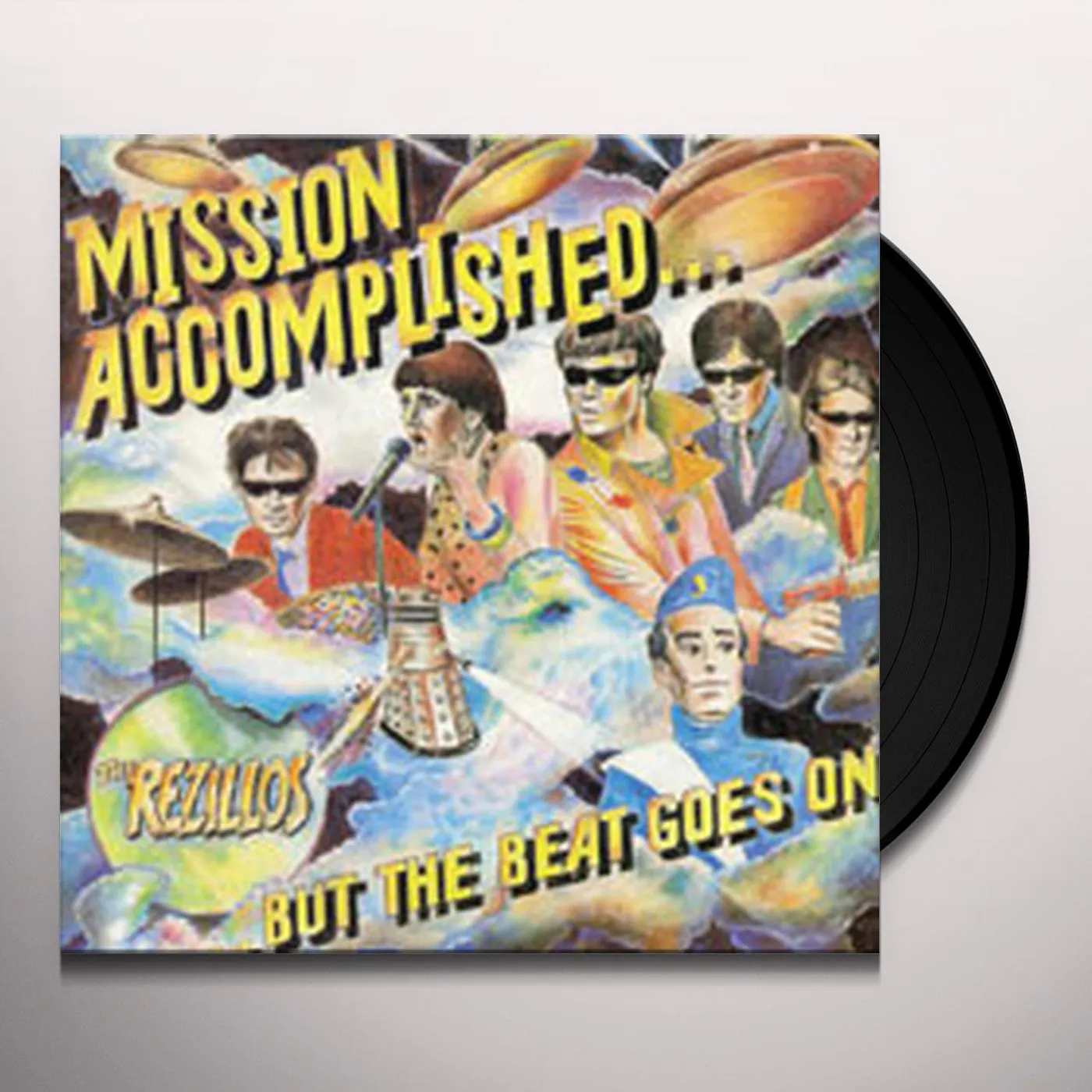 The Rezillos MISSION ACCOMPLISHED (140G/LIGHT BLUE VINYL/GATEFOLD/LIMITED) Vinyl Record