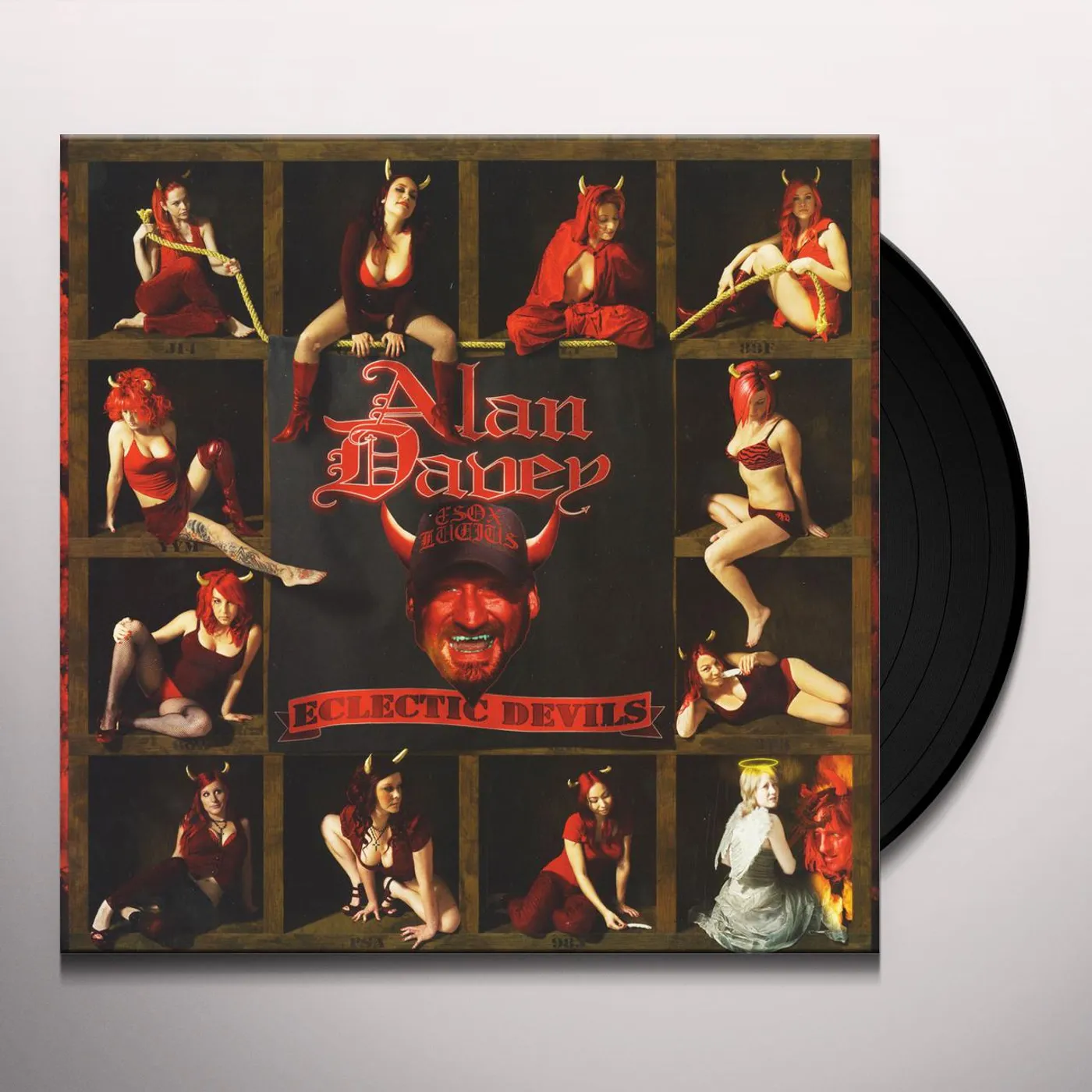 Alan Davey Eclectic Devils Vinyl Record