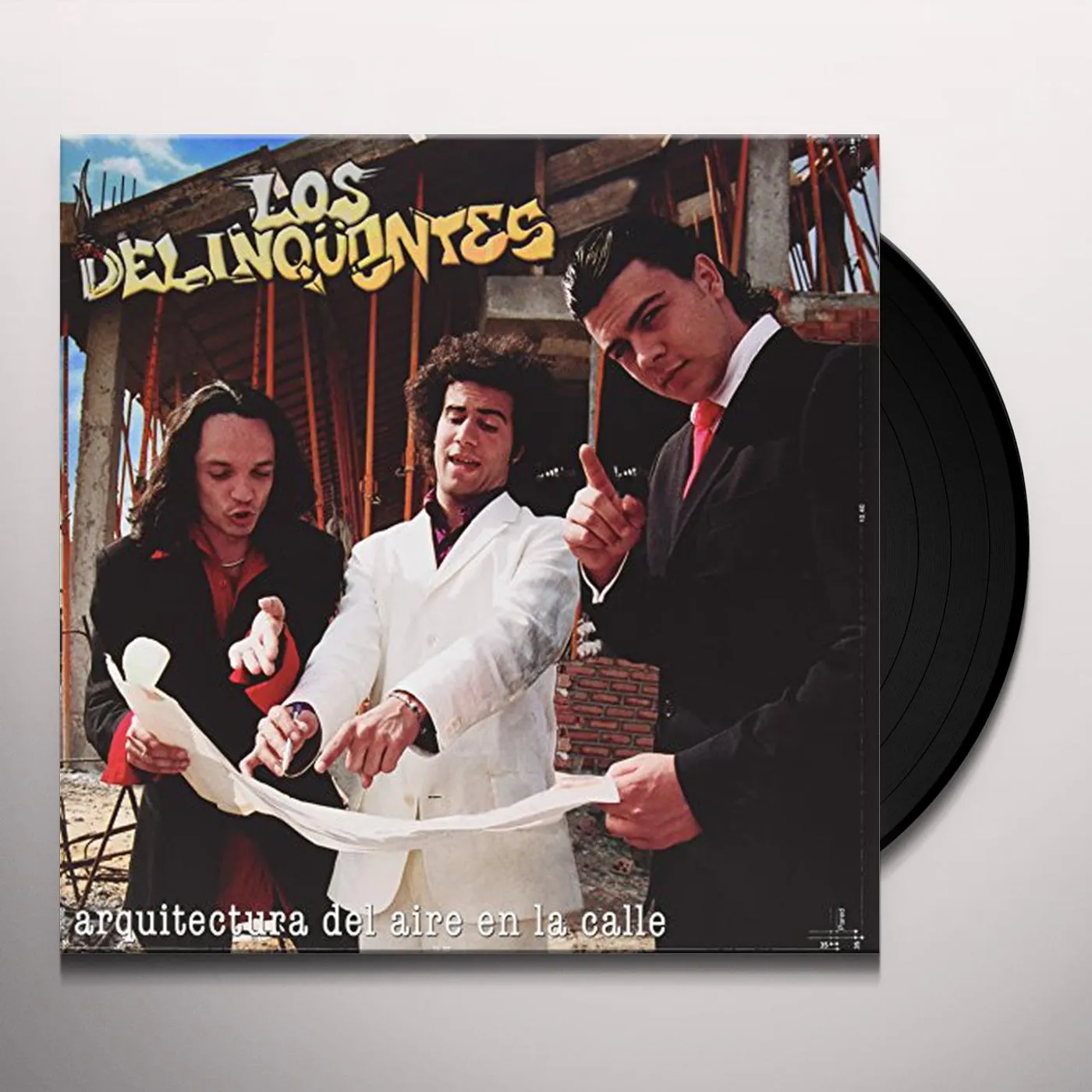 DELINCUENTES ARQUITECTURA DEL AIRE EN LA CALLE Vinyl Record