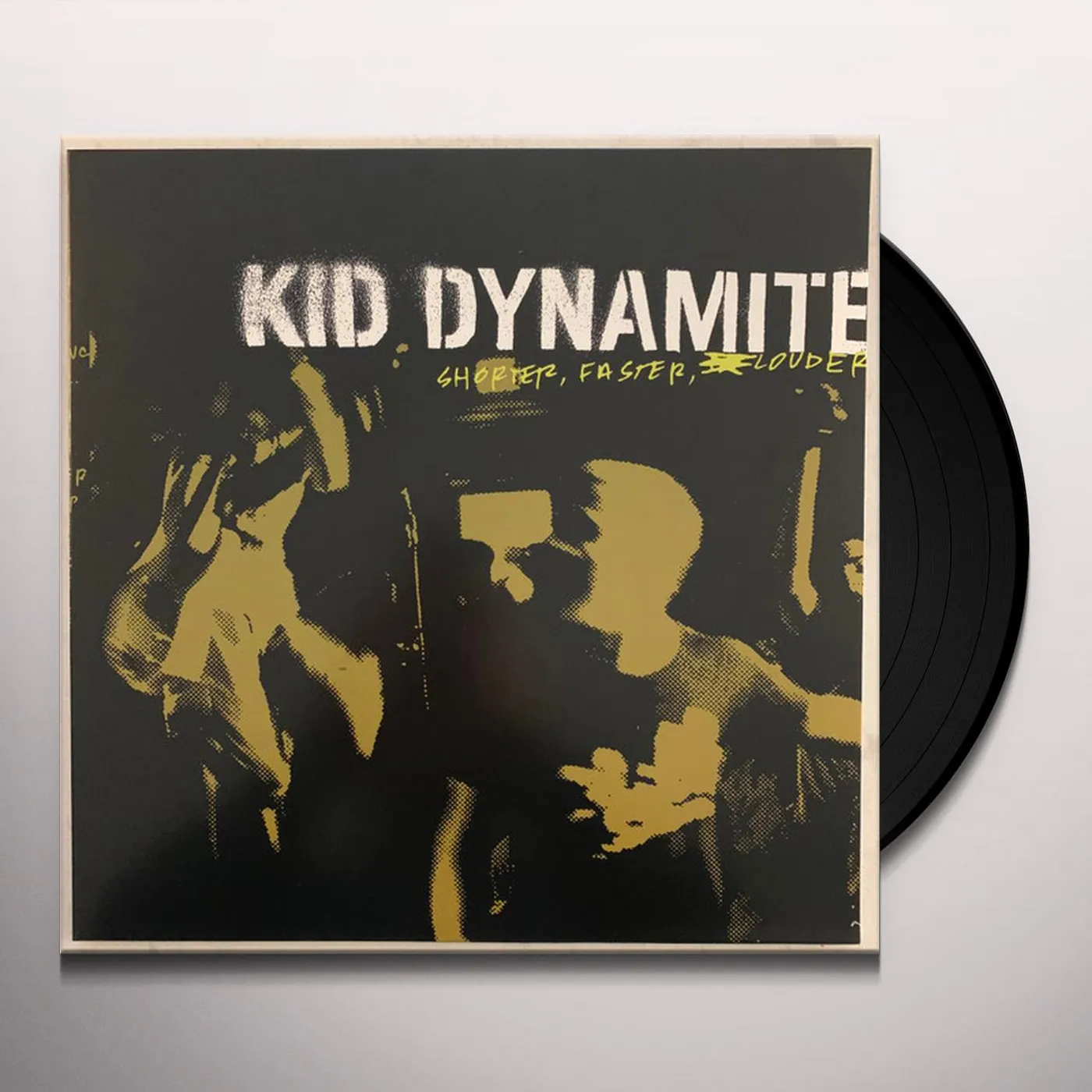 Kid Dynamite SHORTER FASTER LOUDER Vinyl Record