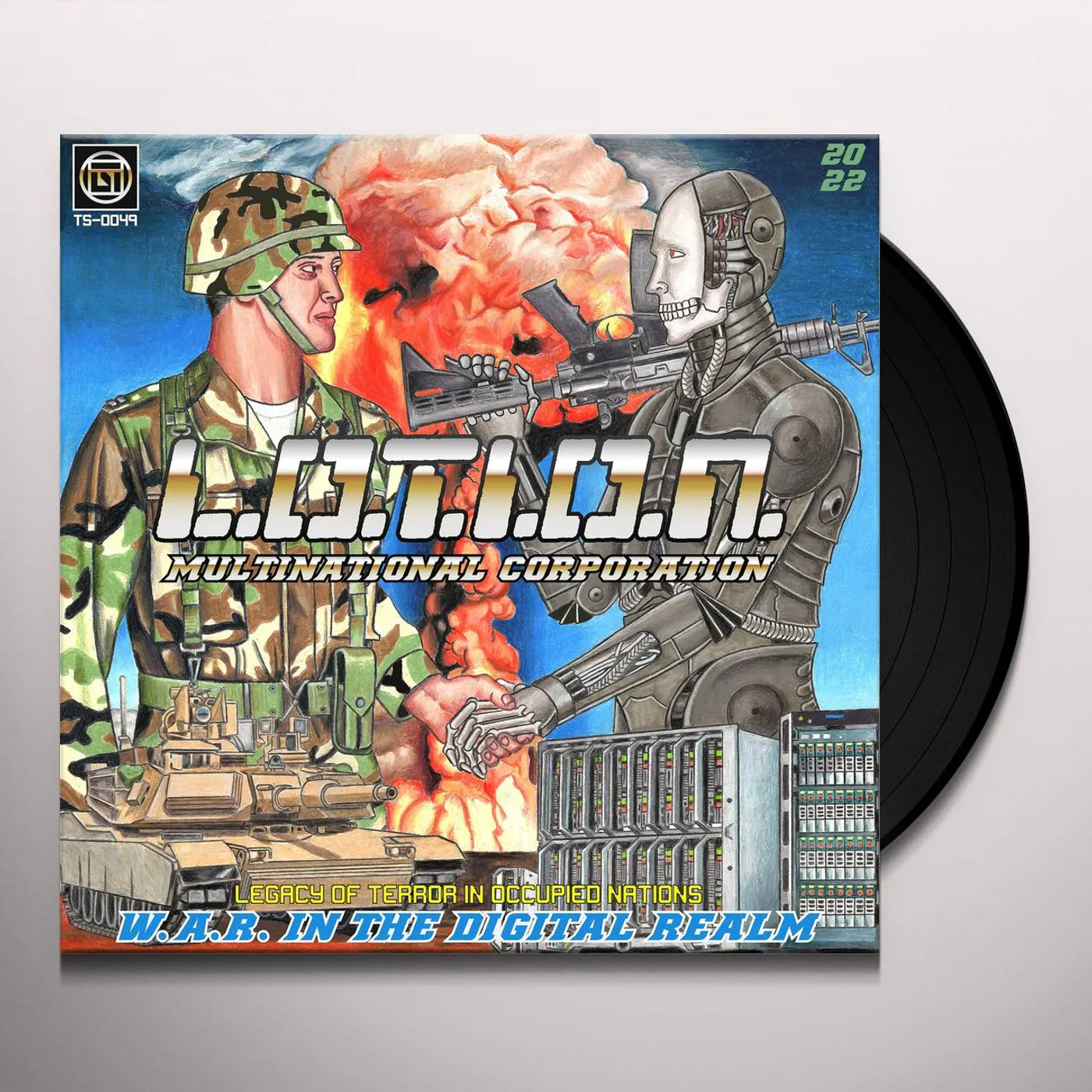 L.O.T.I.O.N. Multinational Corporation W.A.R. IN THE DIGITAL REALM Vinyl Record